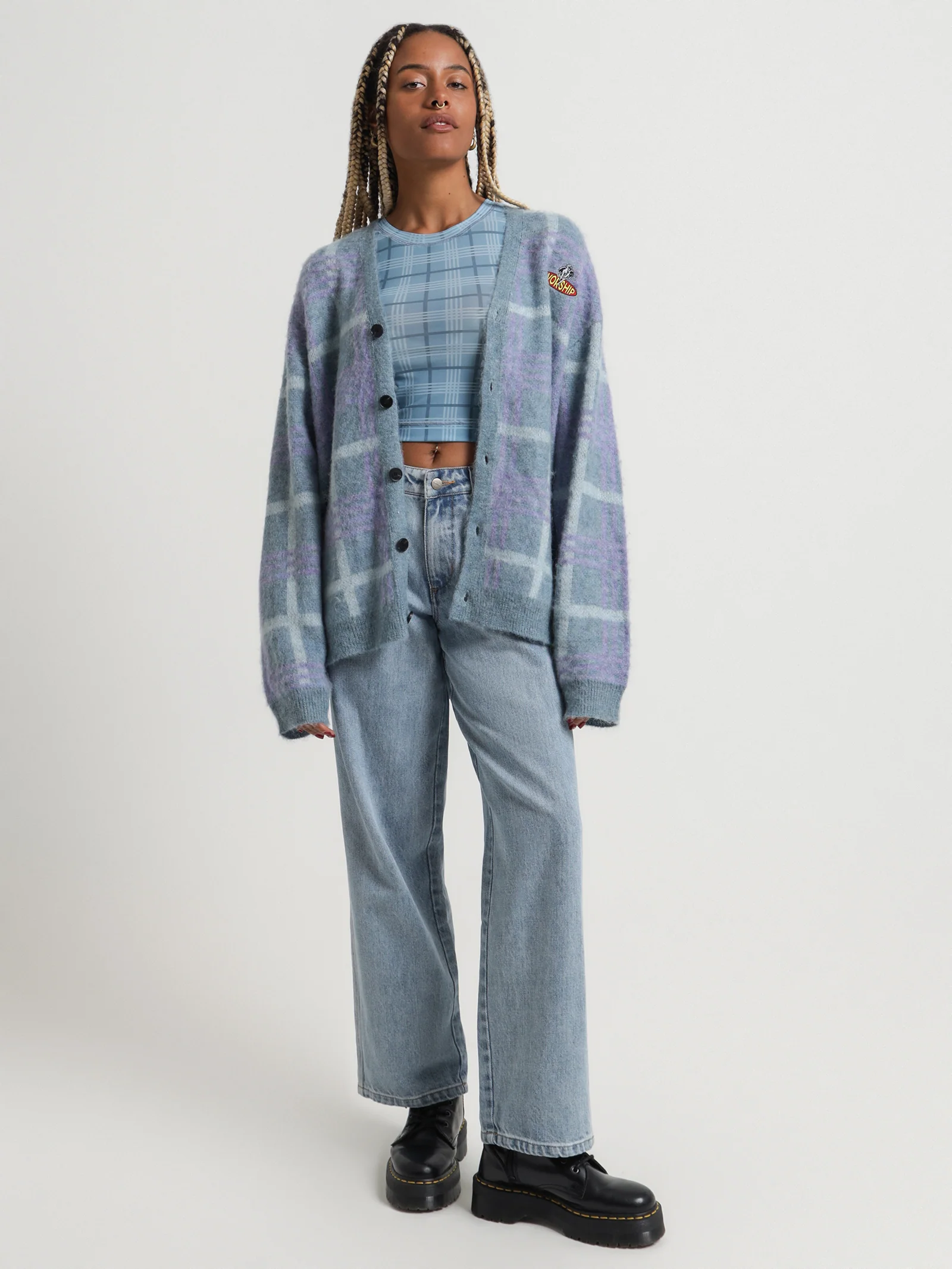 Hangtime Fuzzy Cardigan - Image 2