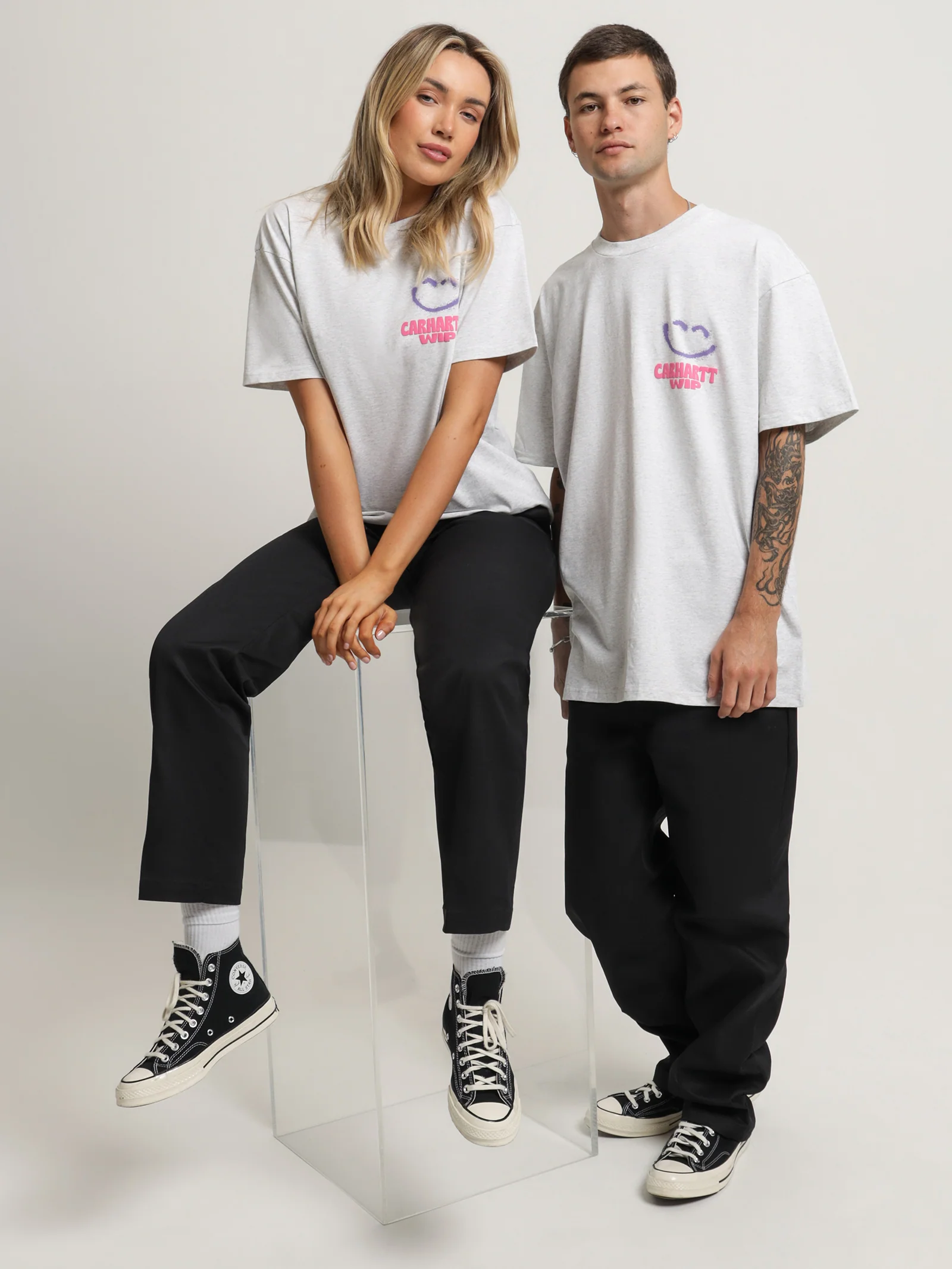 Happy Script T-Shirt - Image 2