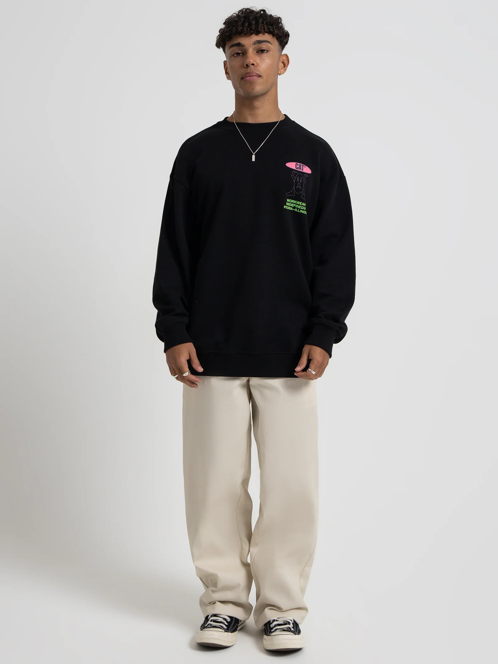 Hard Worker Crewneck Sweater - Image 2