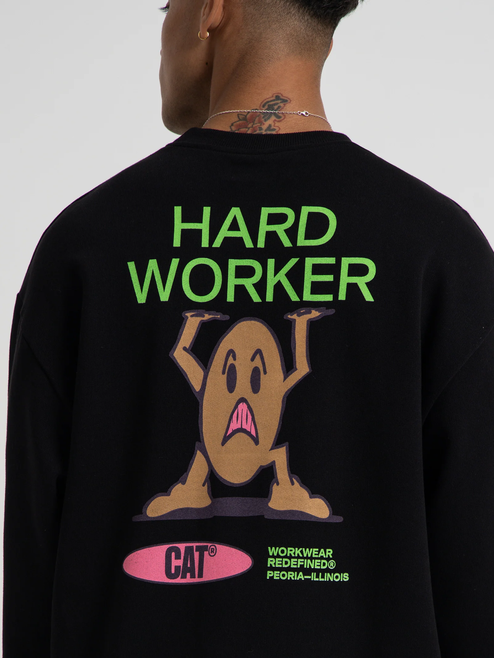 Hard Worker Crewneck Sweater - Image 3