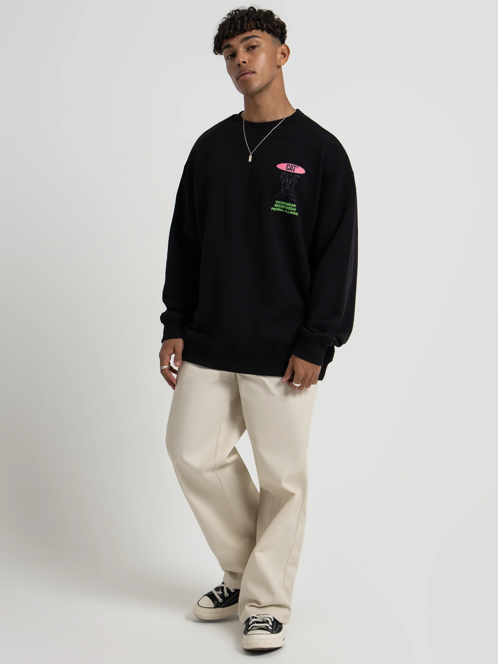 Hard Worker Crewneck Sweater - Image 4