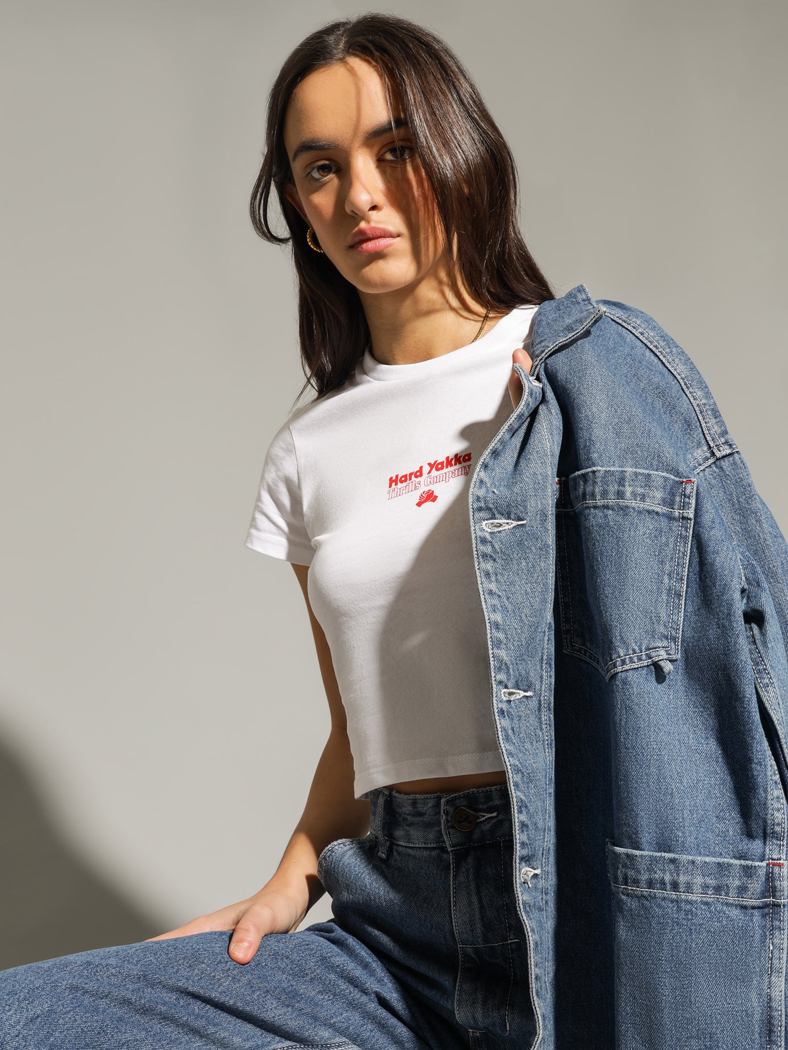 Hard Yakka Mini Fit T-Shirt - Image 2