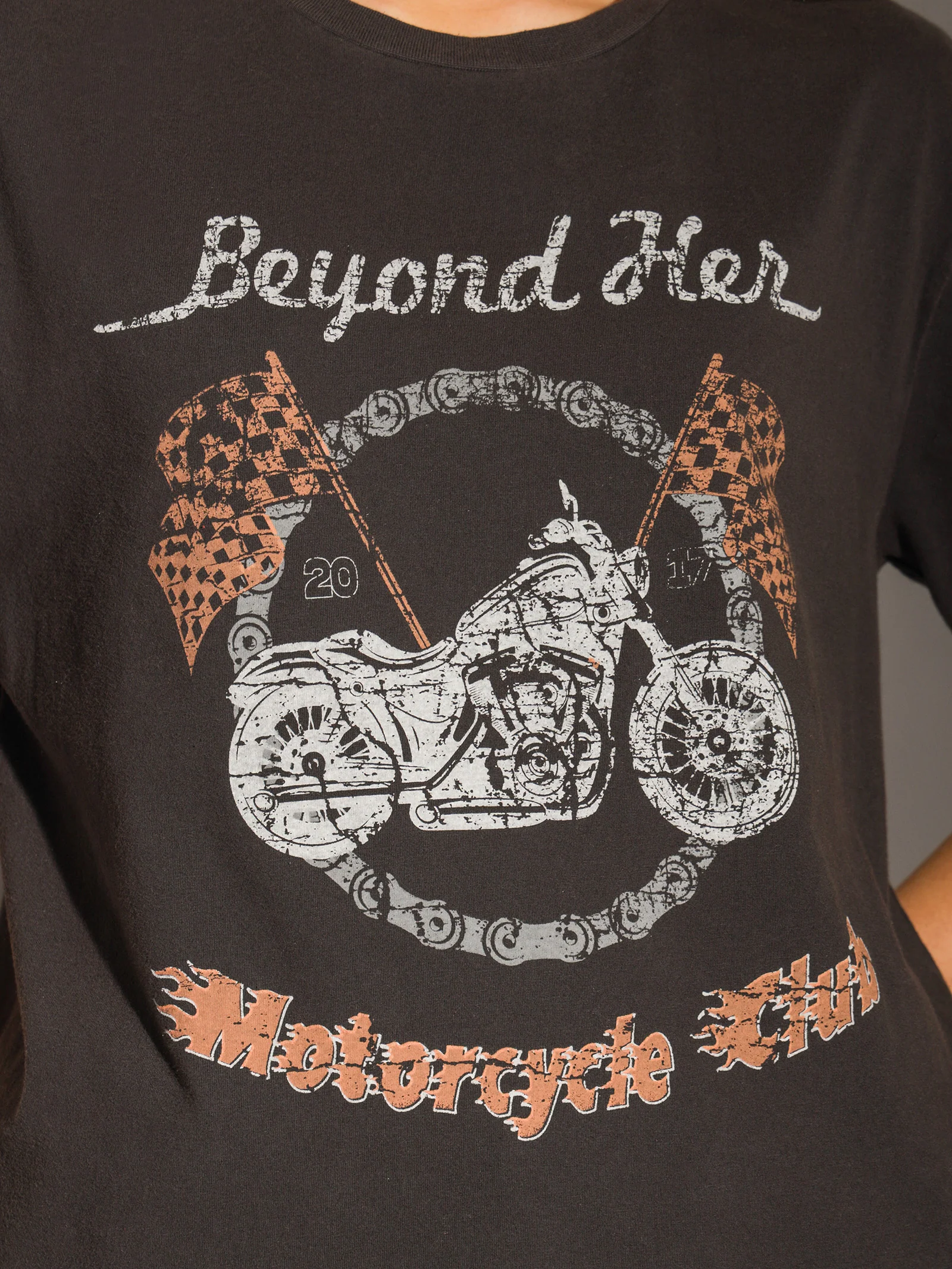 Harlee Vintage Print T-Shirt - Image 7