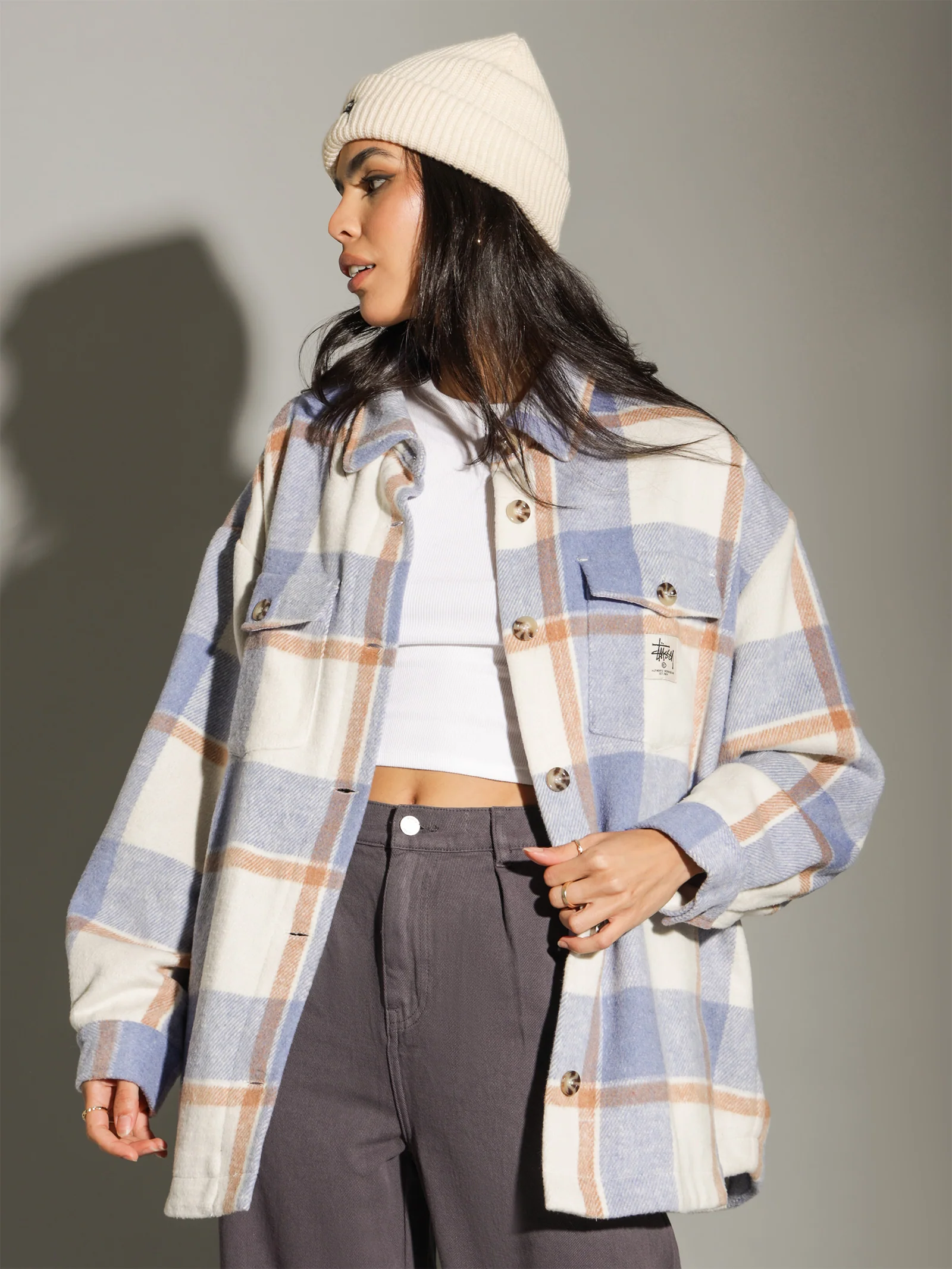 Harley Check Worker Jacket