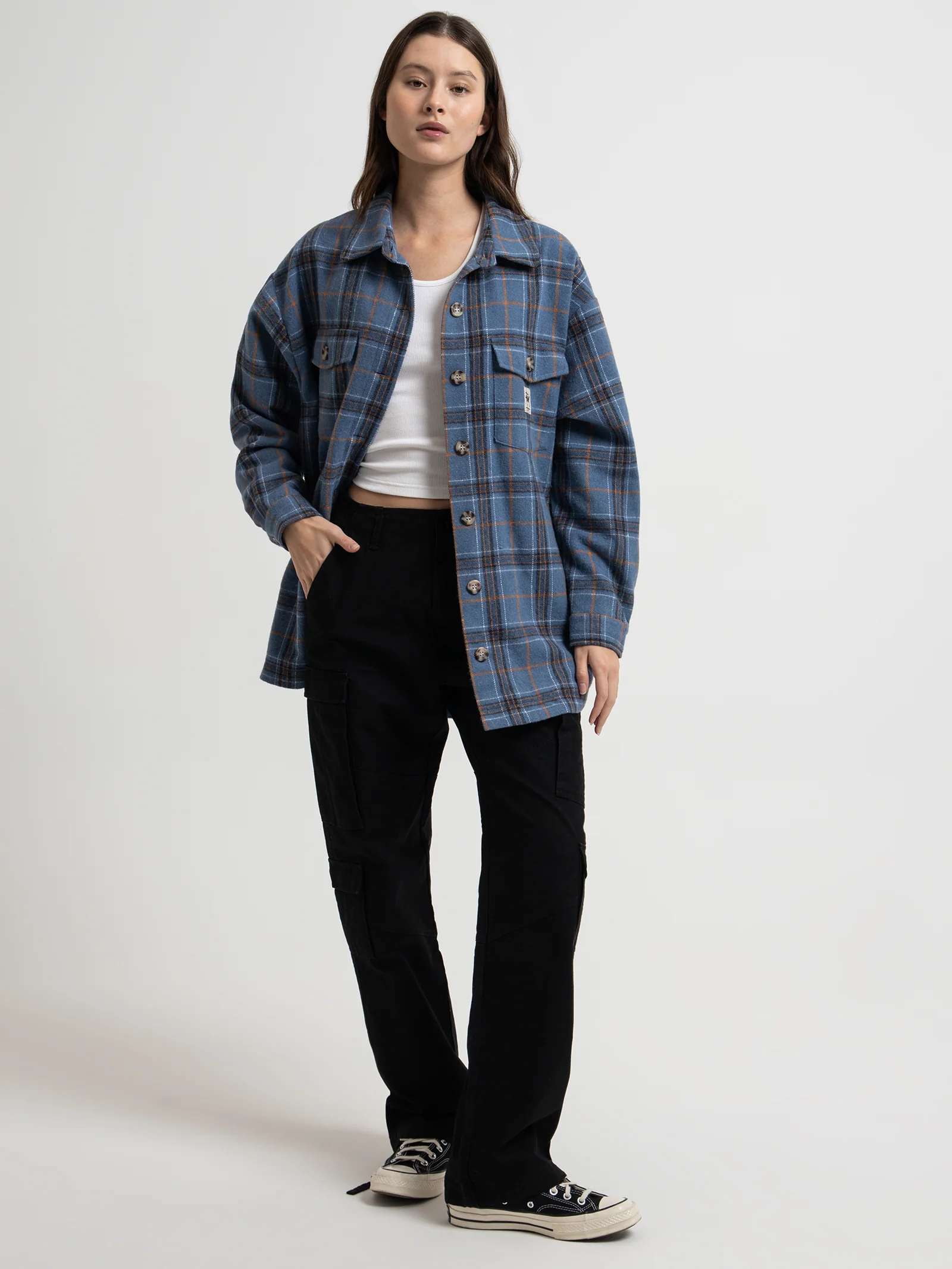 Harley Check Worker Jacket - Image 2