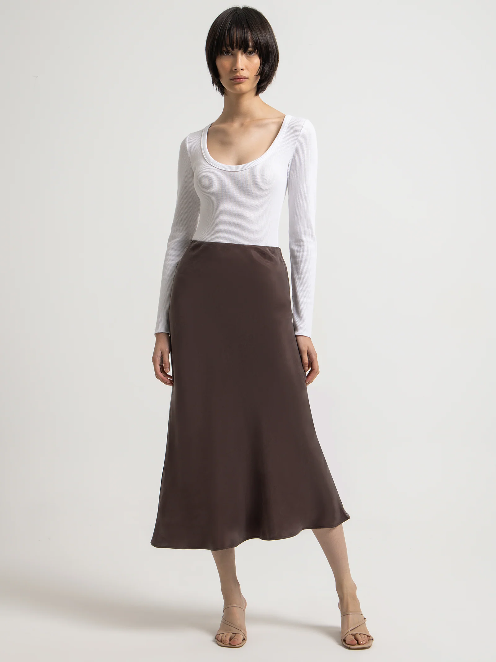 Harlow Cupro Midi Skirt - Image 2