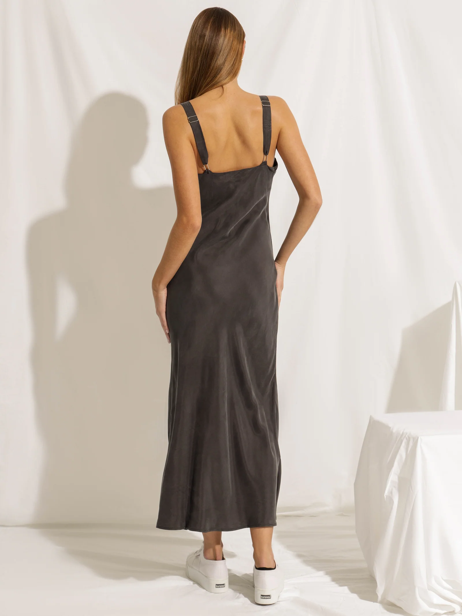 Harlow Cupro Slip Dress - Image 6
