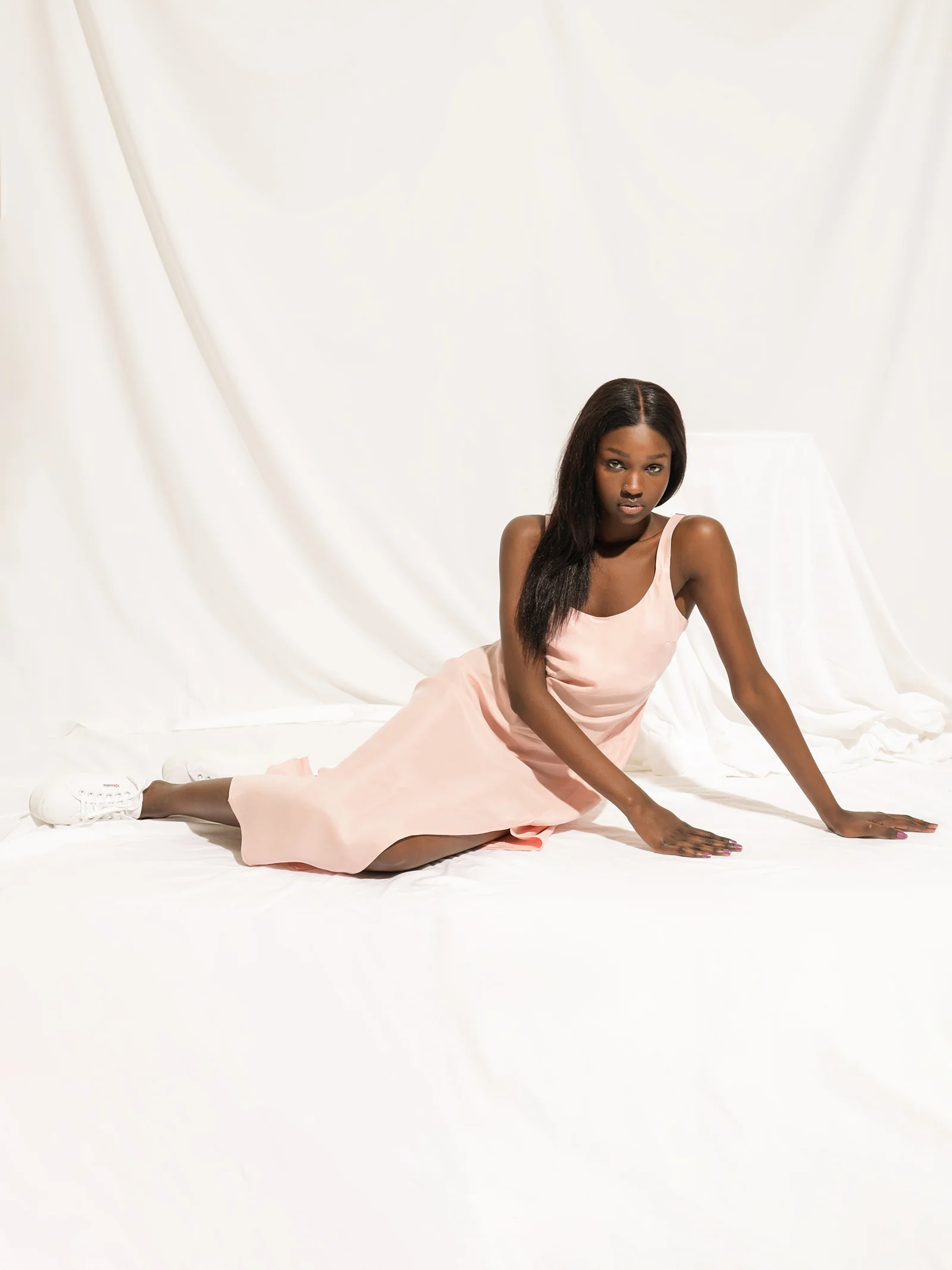 Harlow Cupro Slip Dress - Image 2