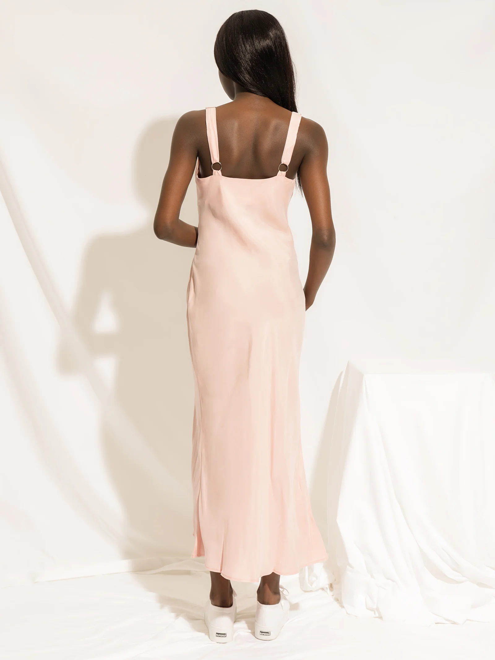 Harlow Cupro Slip Dress - Image 5