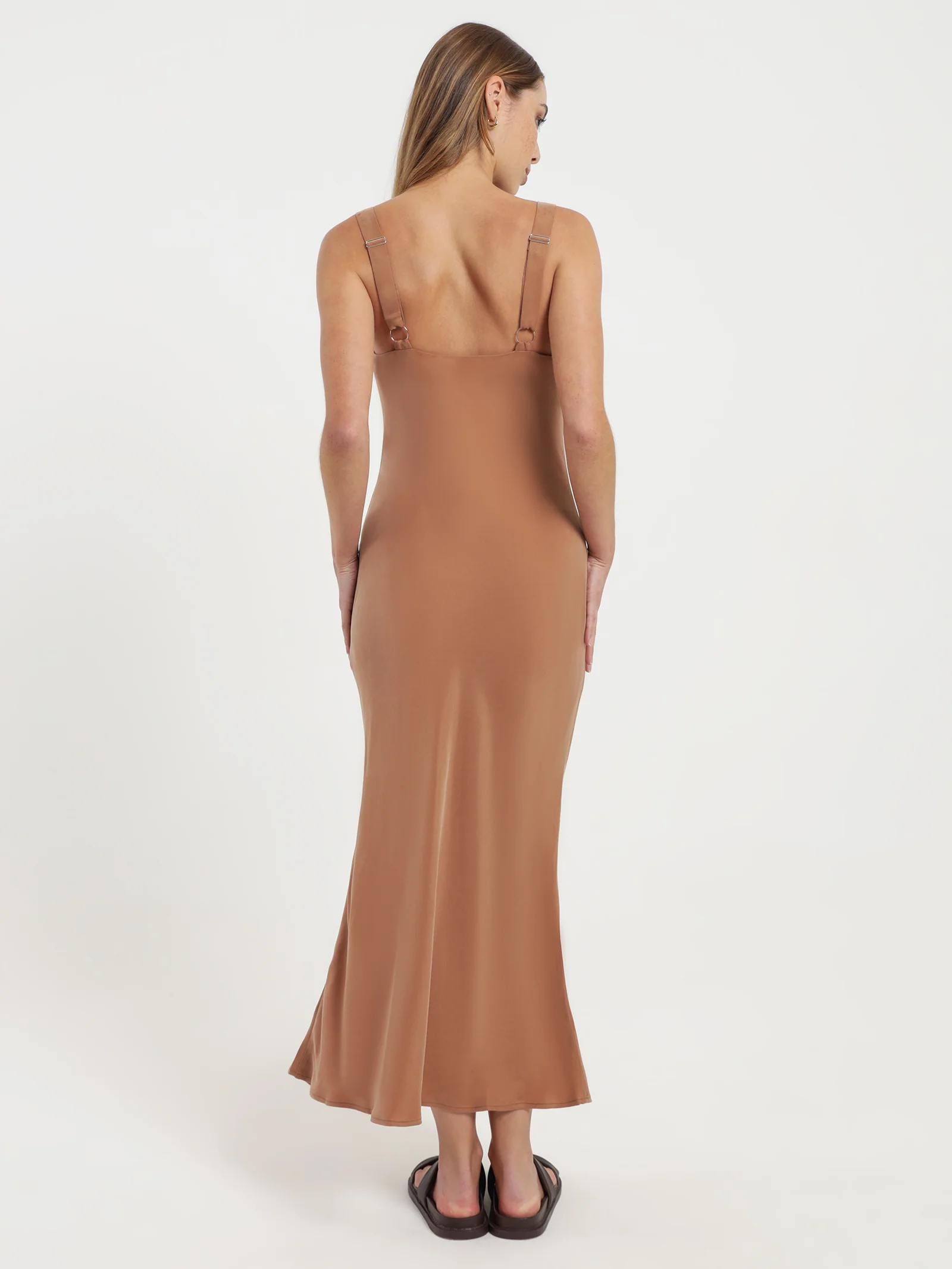 Harlow Cupro Slip Dress - Image 5