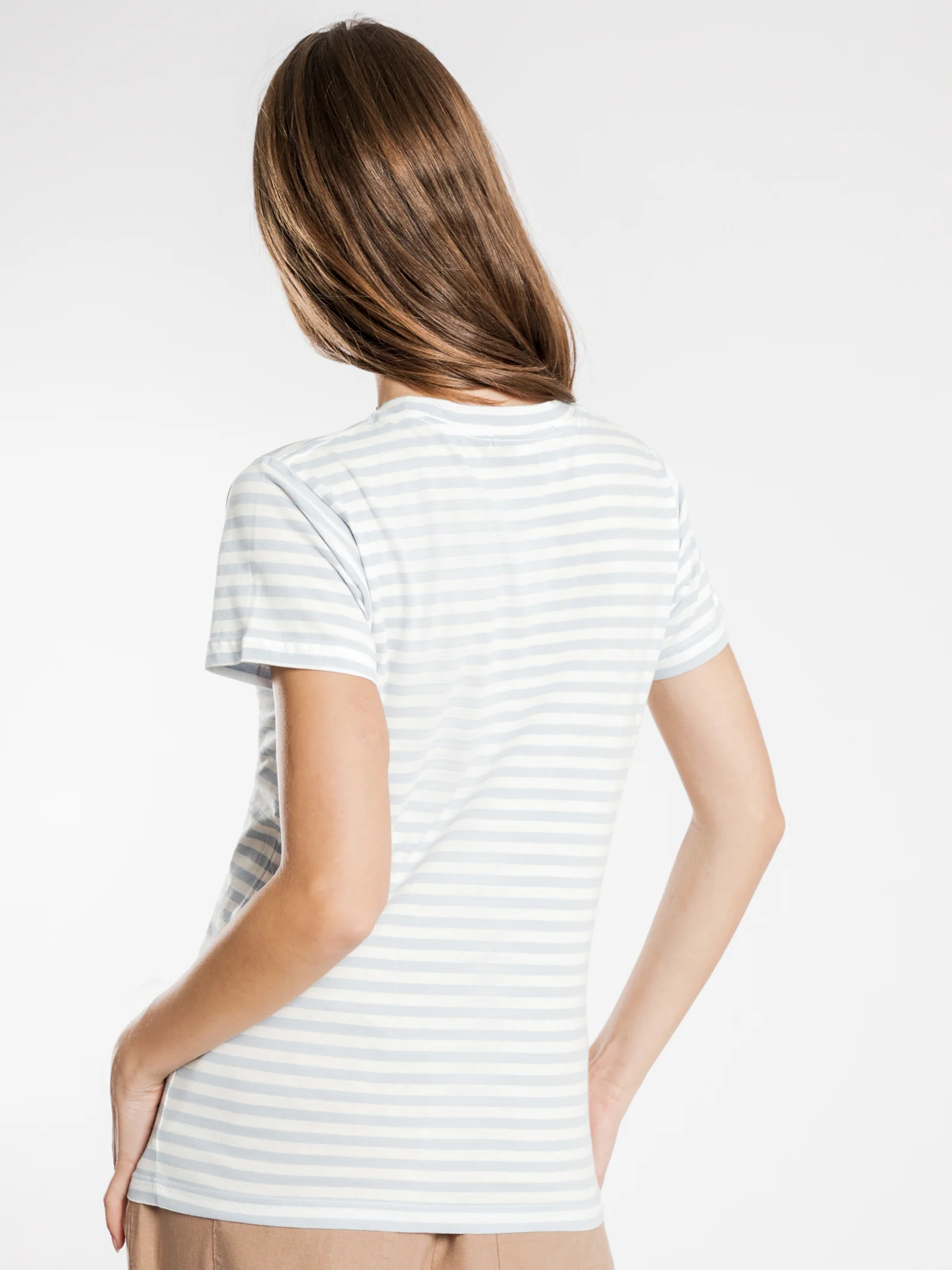 Harper Basic Crew Neck T-Shirt - Image 4