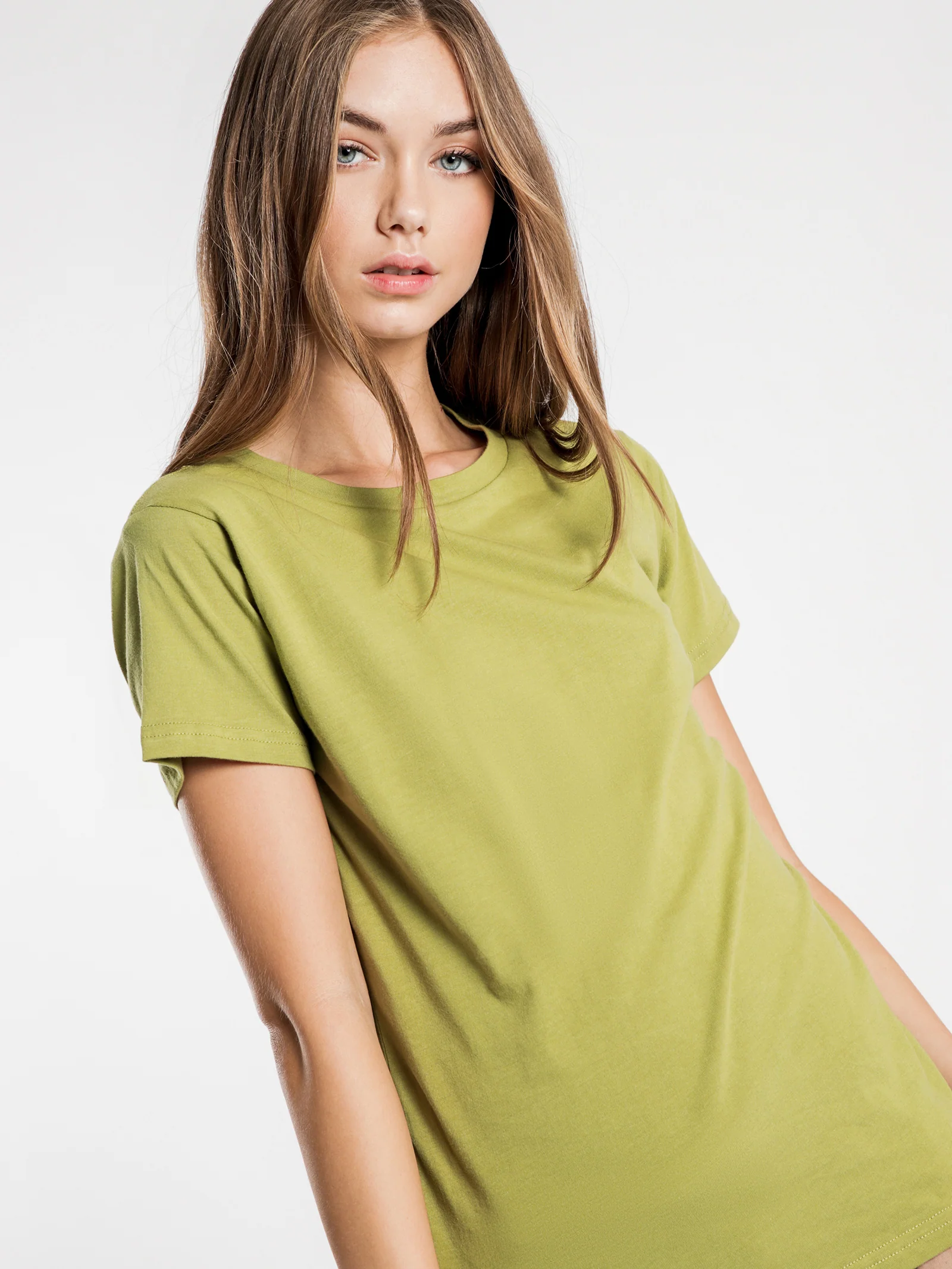 Harper Basic Crew Neck T-Shirt - Image 2