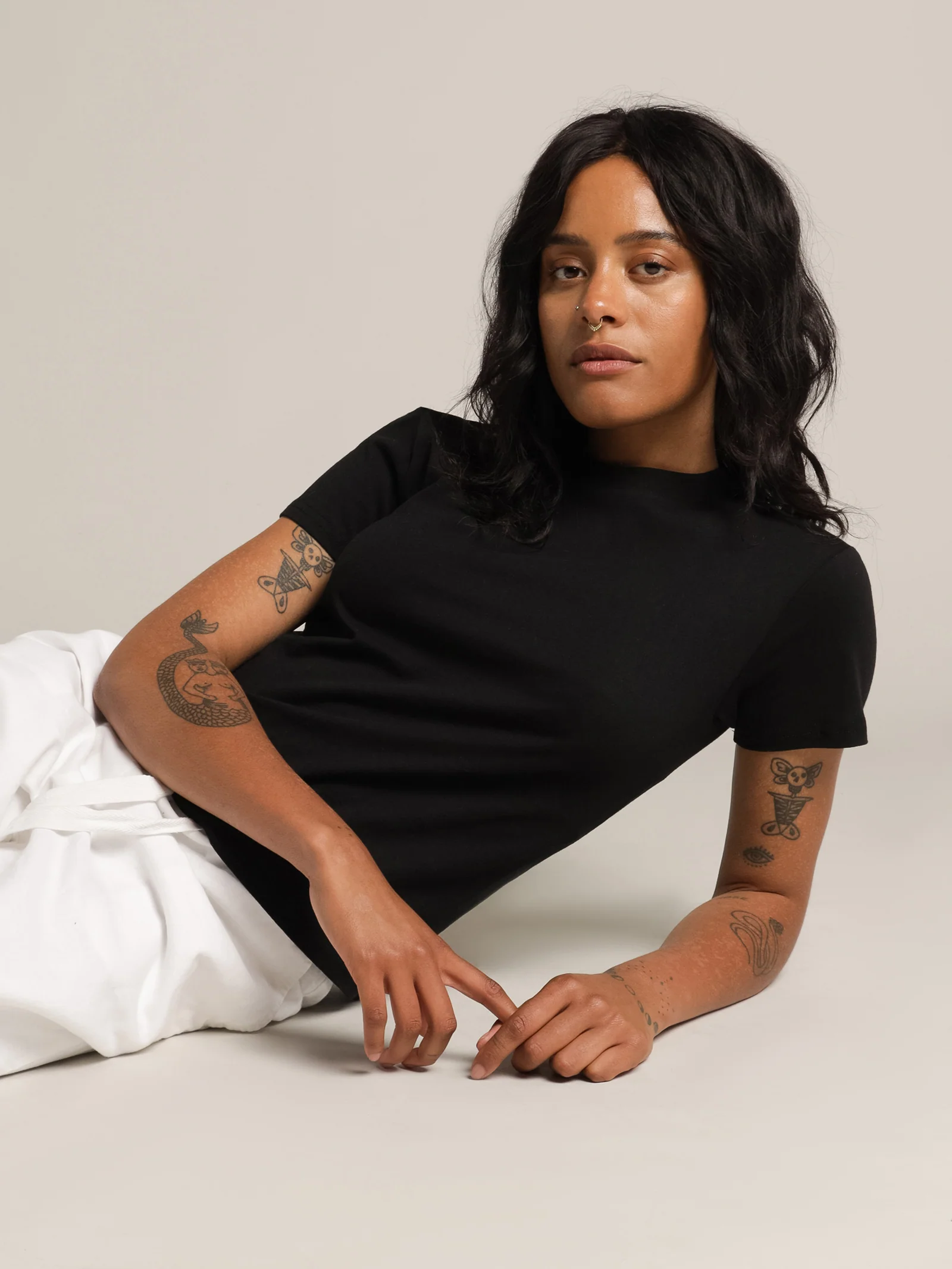 Harper Basic Crew T-Shirt - Image 2