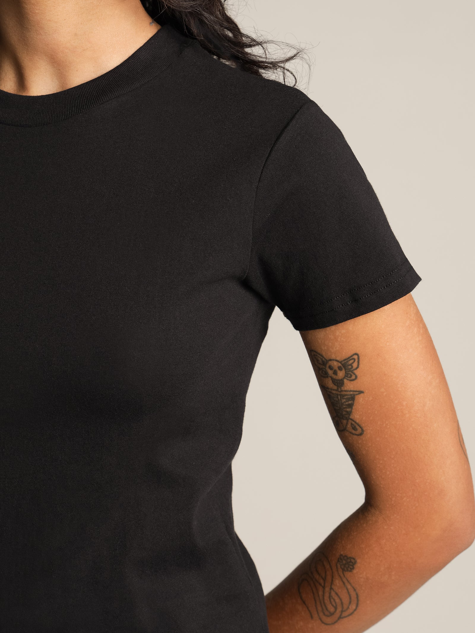 Harper Basic Crew T-Shirt - Image 5