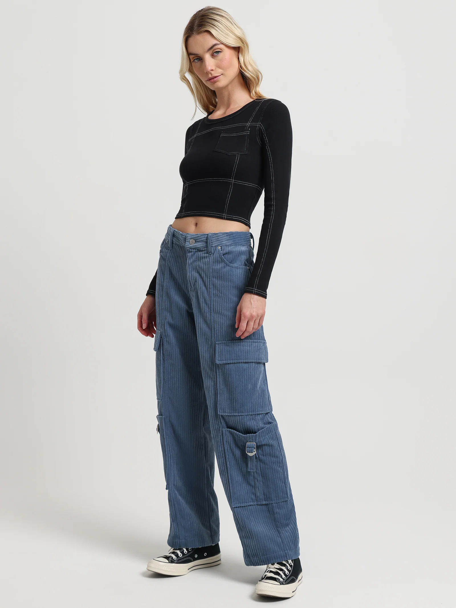 Harper Cord Cargo Pants - Image 4