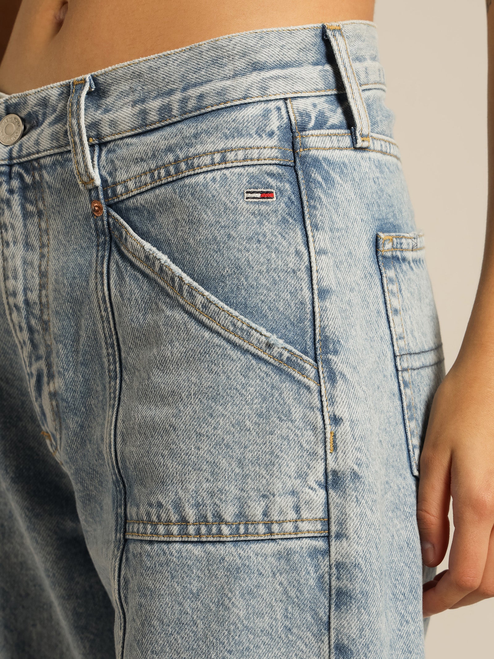 Harper High Rise Straight Jeans - Image 4