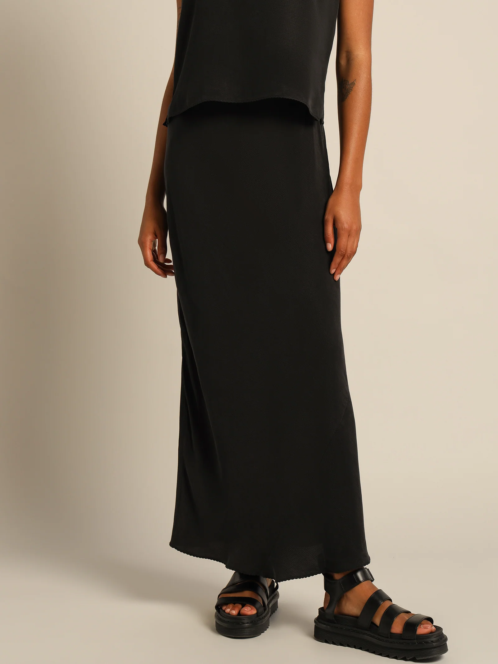 Harriet Spliced Slip Skirt - Image 4