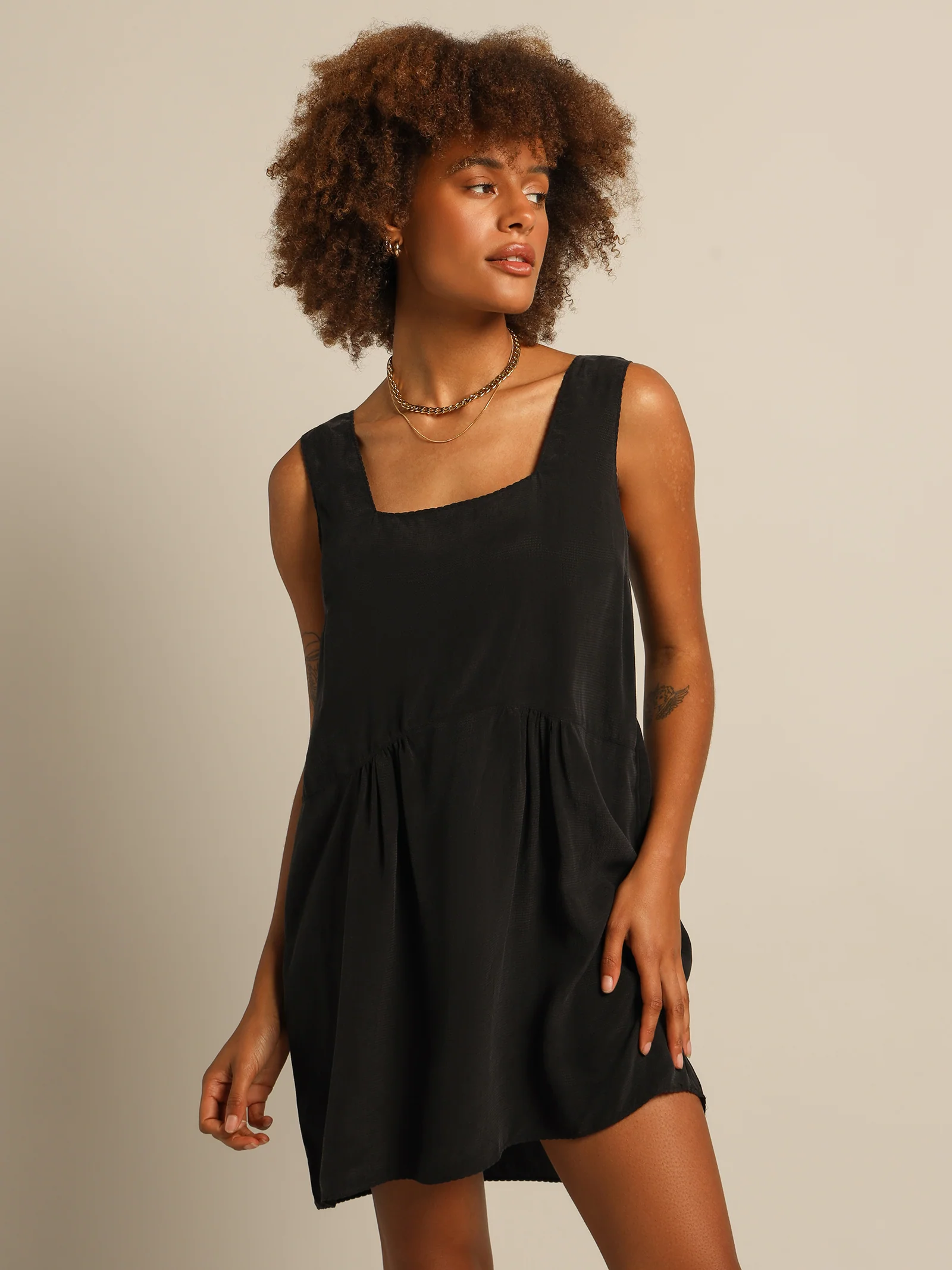 Harriet Square Slip Dress - Image 2