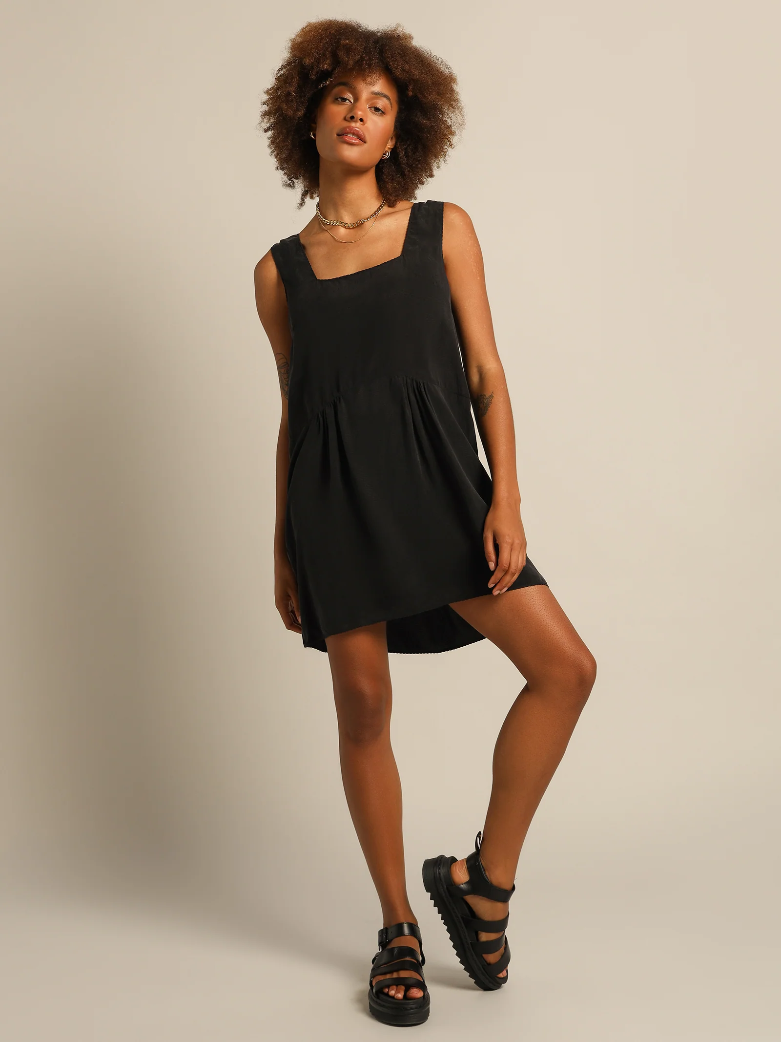 Harriet Square Slip Dress - Image 5
