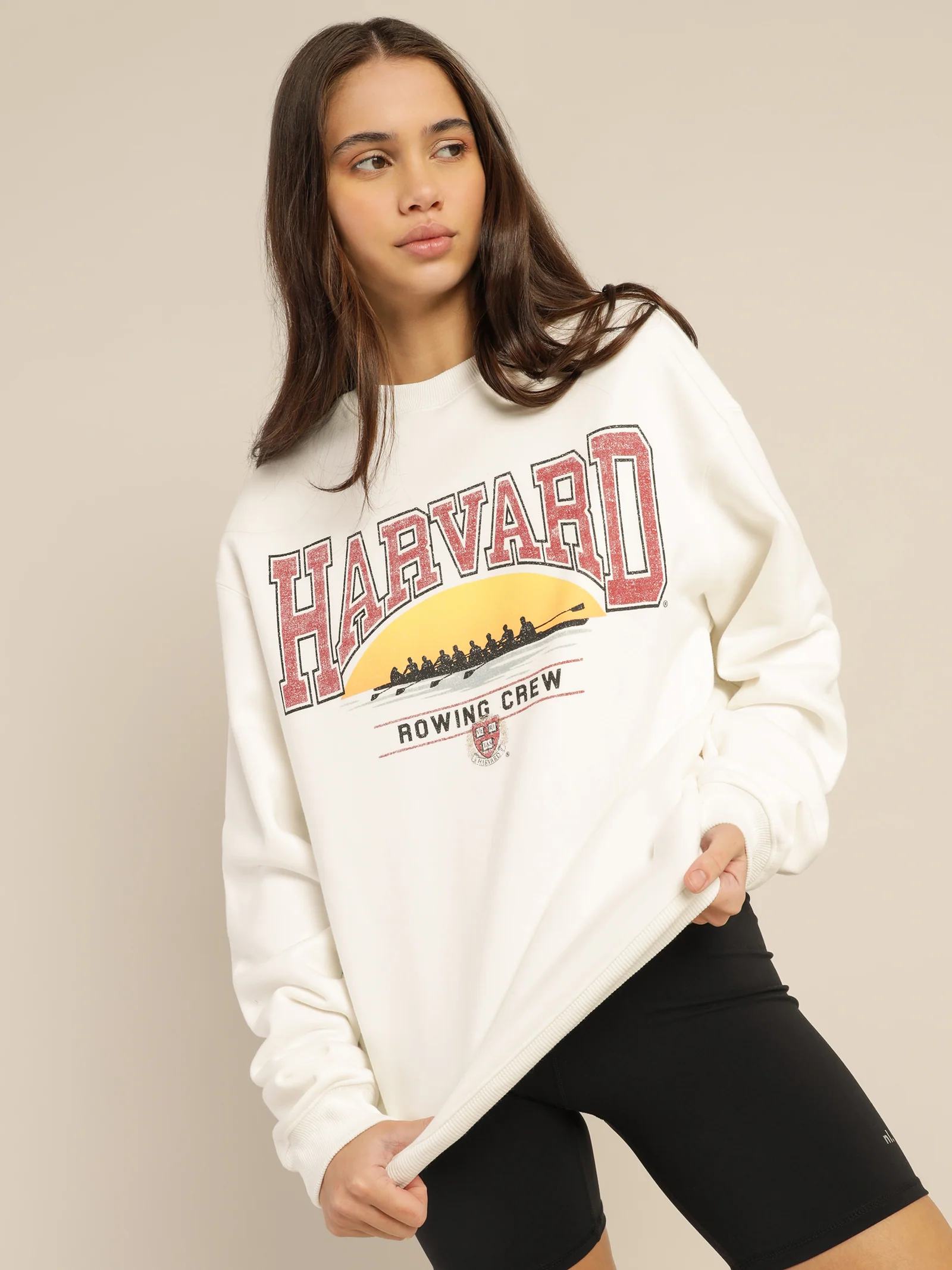Harvard Vintage Sunset Crew Sweater - Image 2