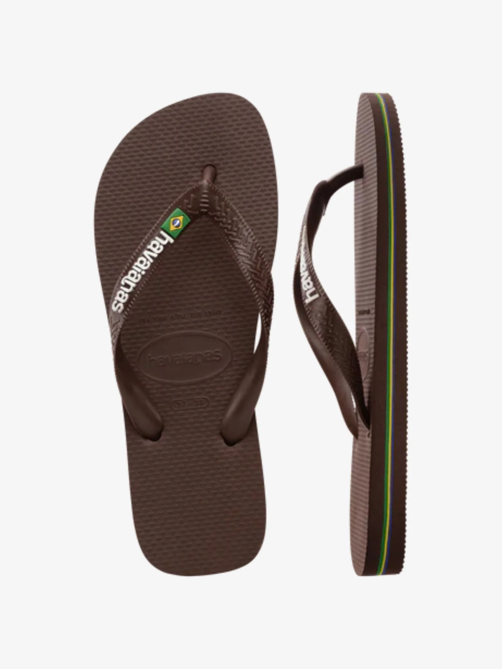 Unisex Brazil Logo Flip Flops - Image 4