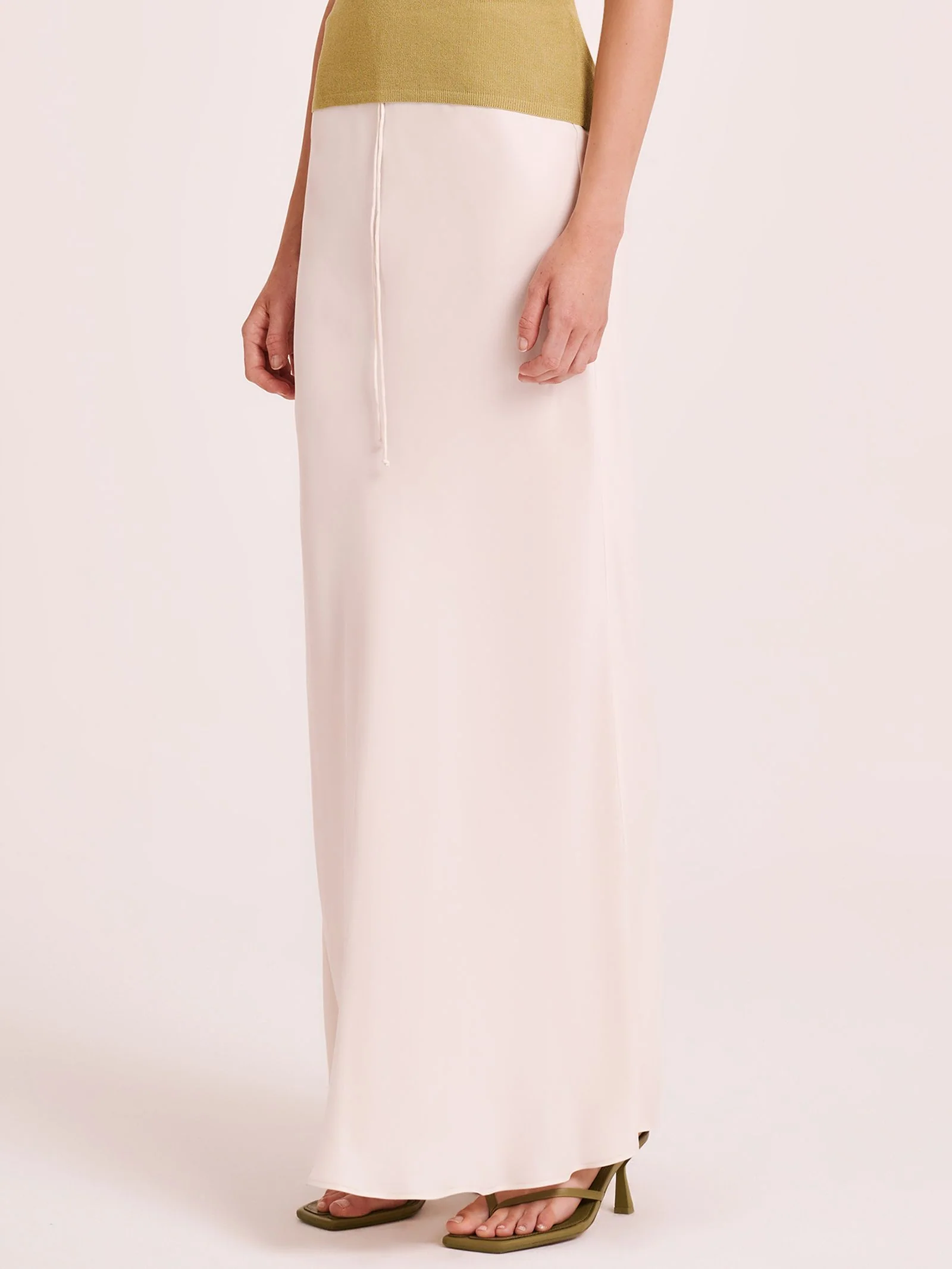 Hayz Cupro Maxi Skirt - Image 2
