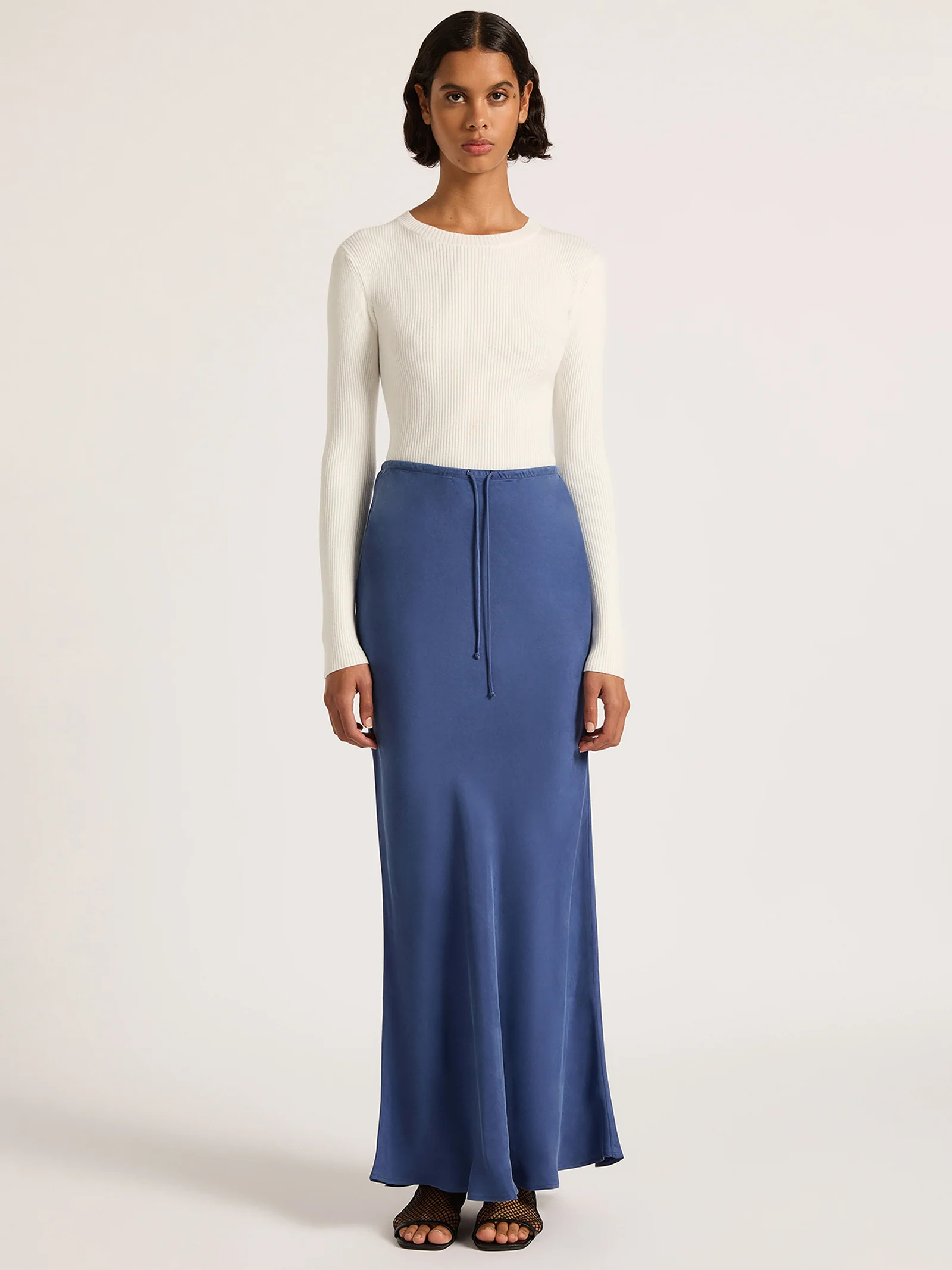 Hayz Cupro Maxi Skirt - Image 2
