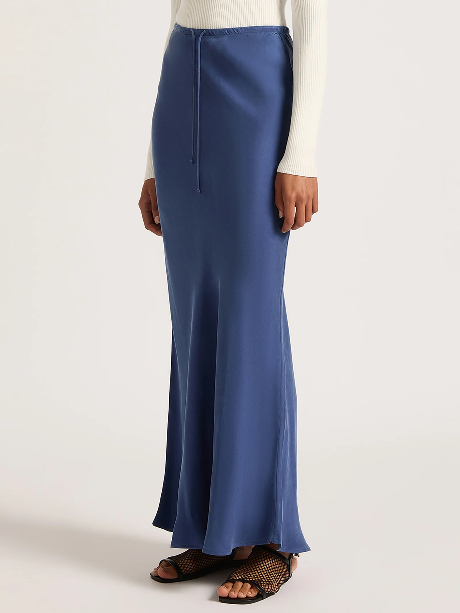 Hayz Cupro Maxi Skirt - Image 3