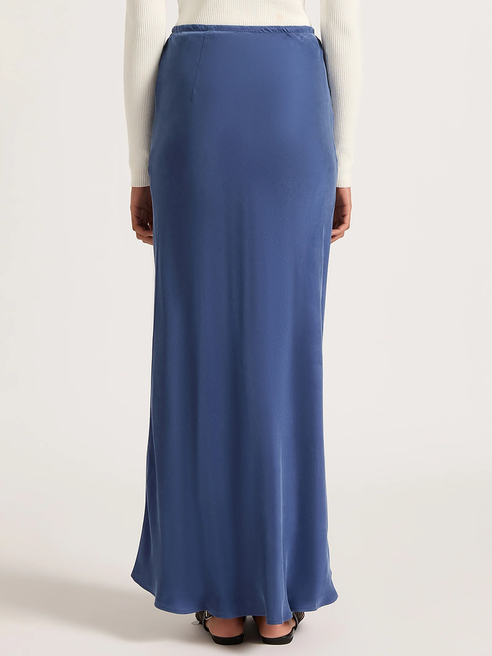 Hayz Cupro Maxi Skirt - Image 4