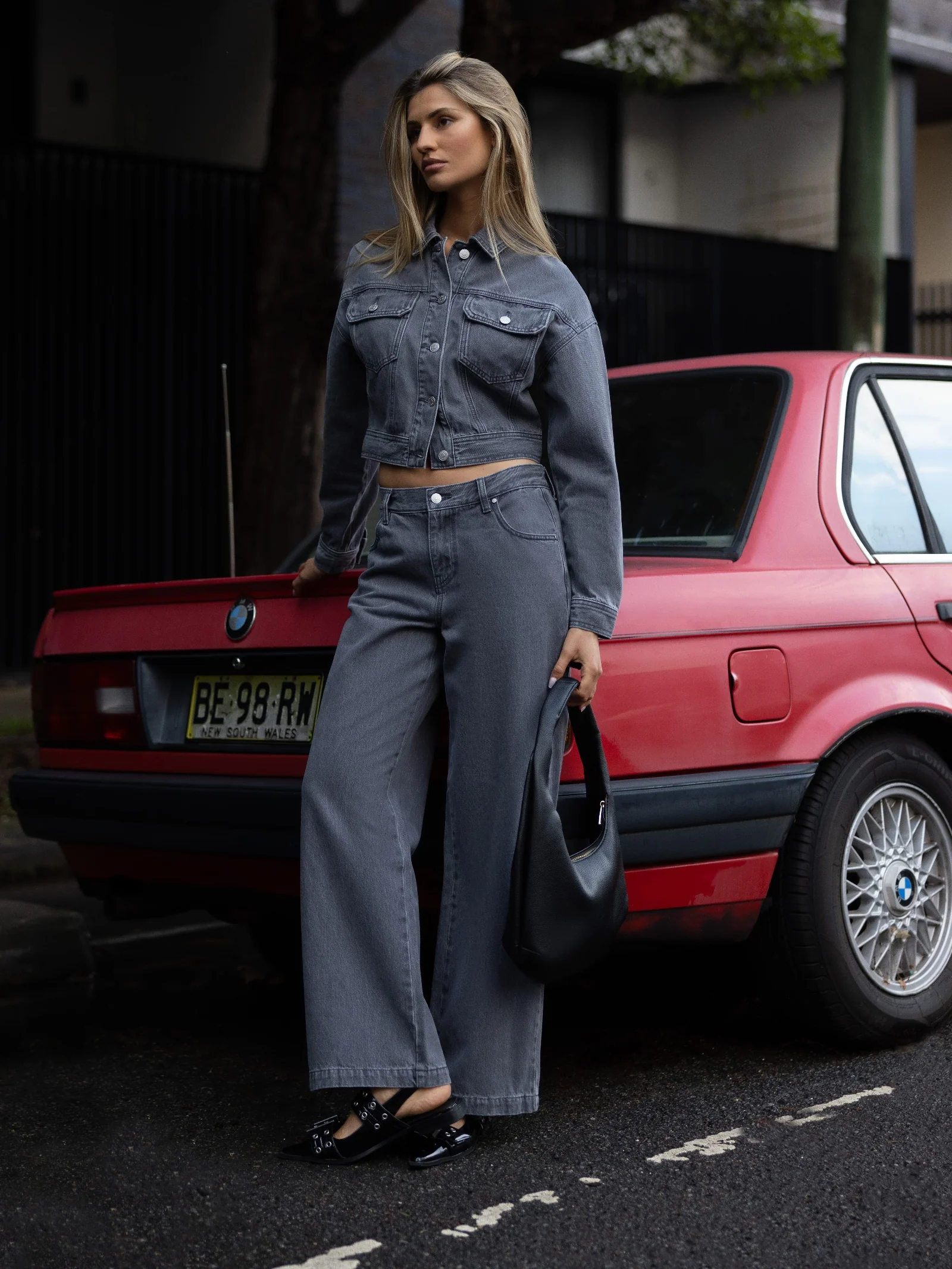 Hazel Cropped Jacket - Image 2