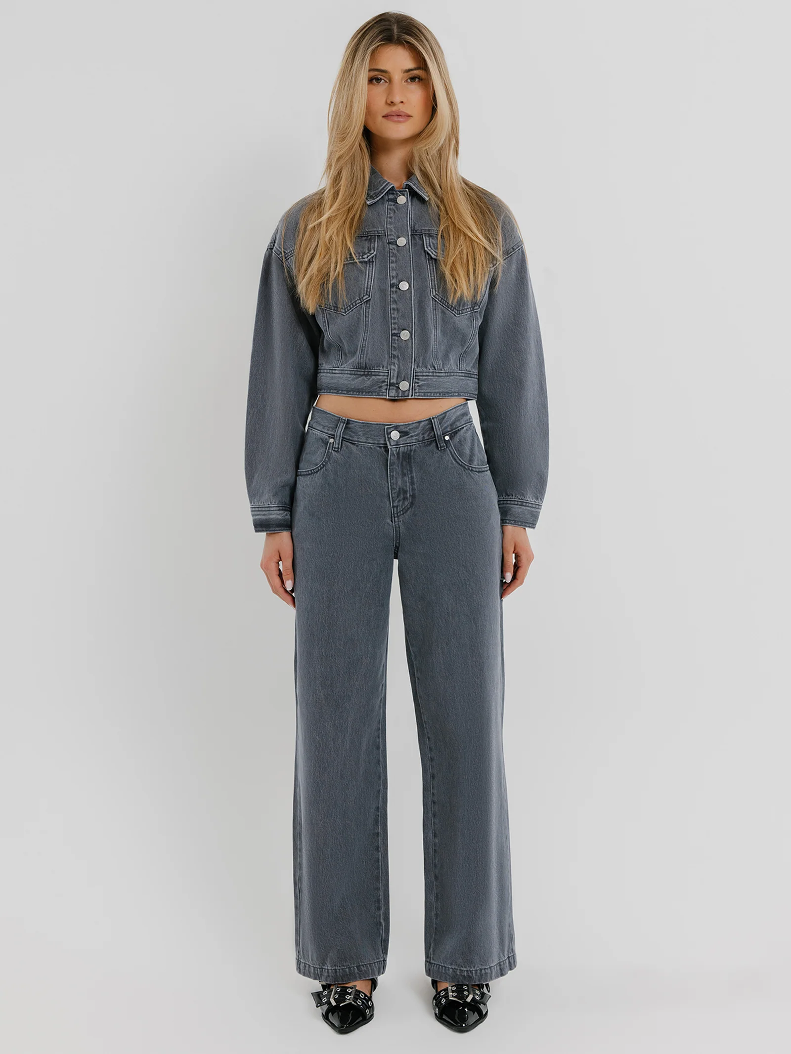 Hazel Cropped Jacket - Image 3