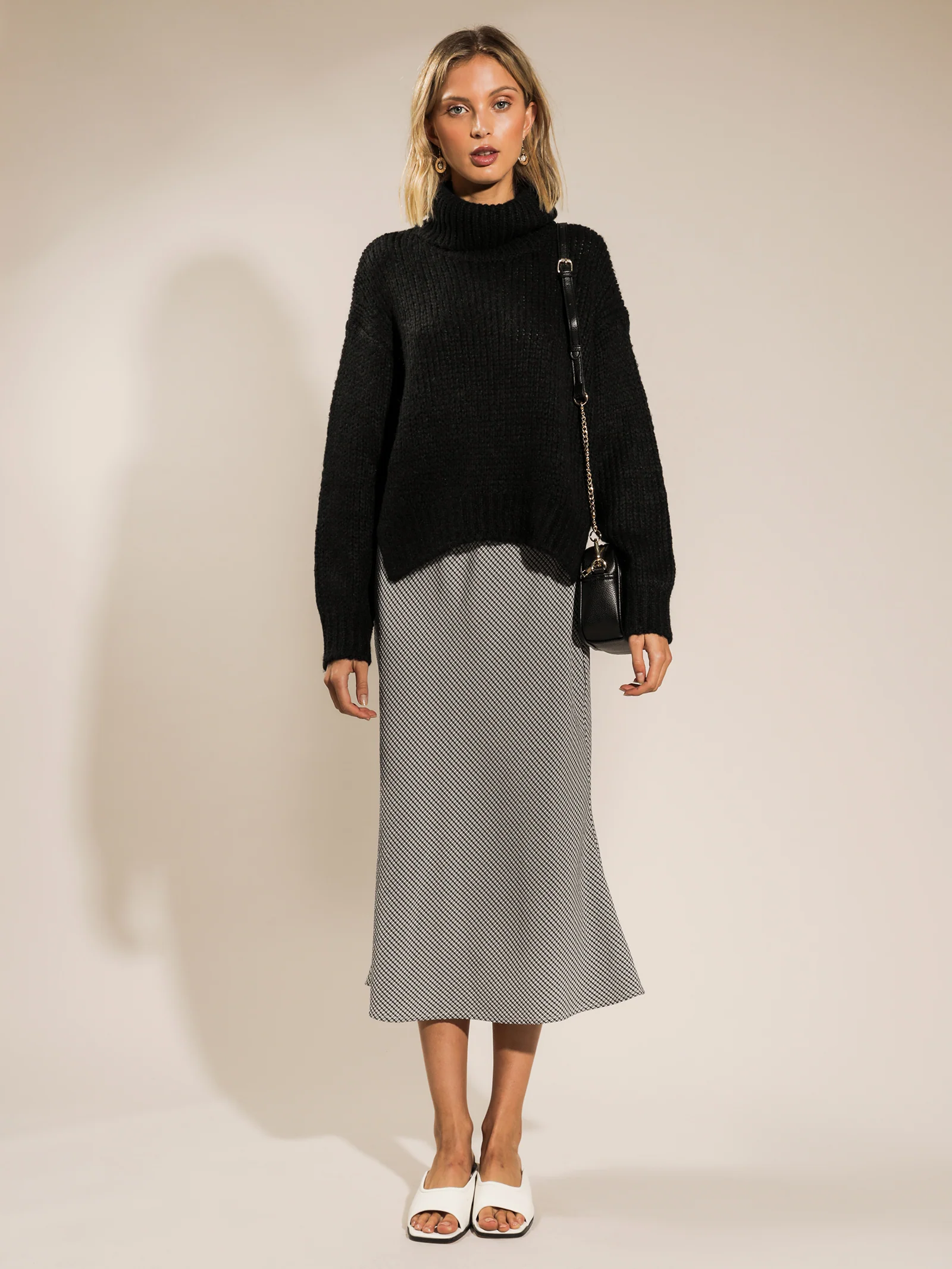 Hazel Roll Neck Jumper - Image 4