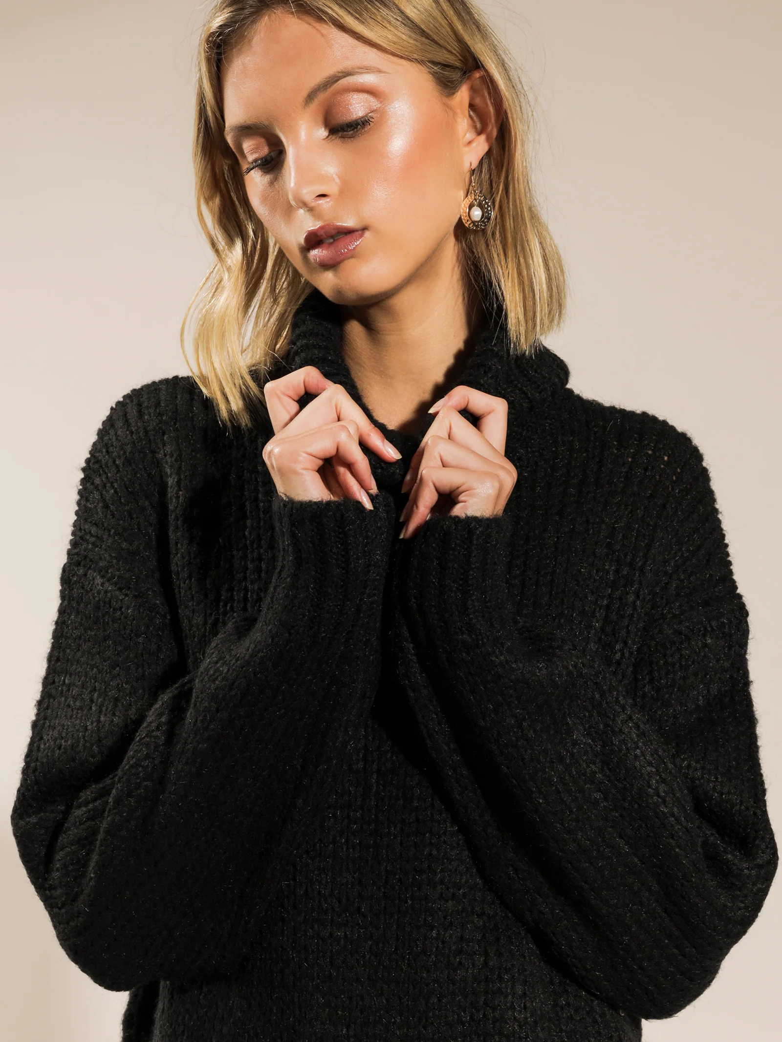 Hazel Roll Neck Jumper - Image 5