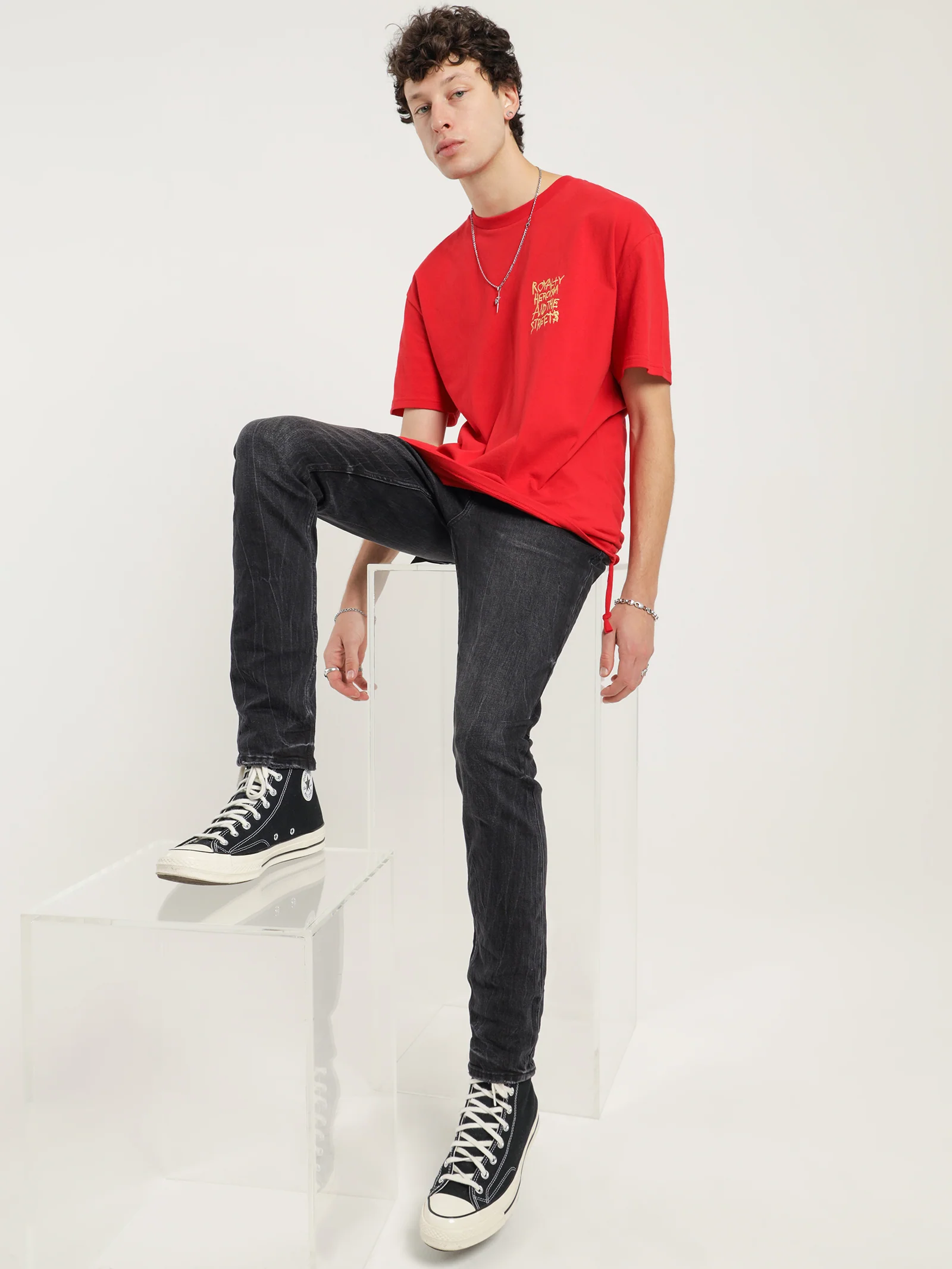 Hazlow Orange Jeans - Image 2
