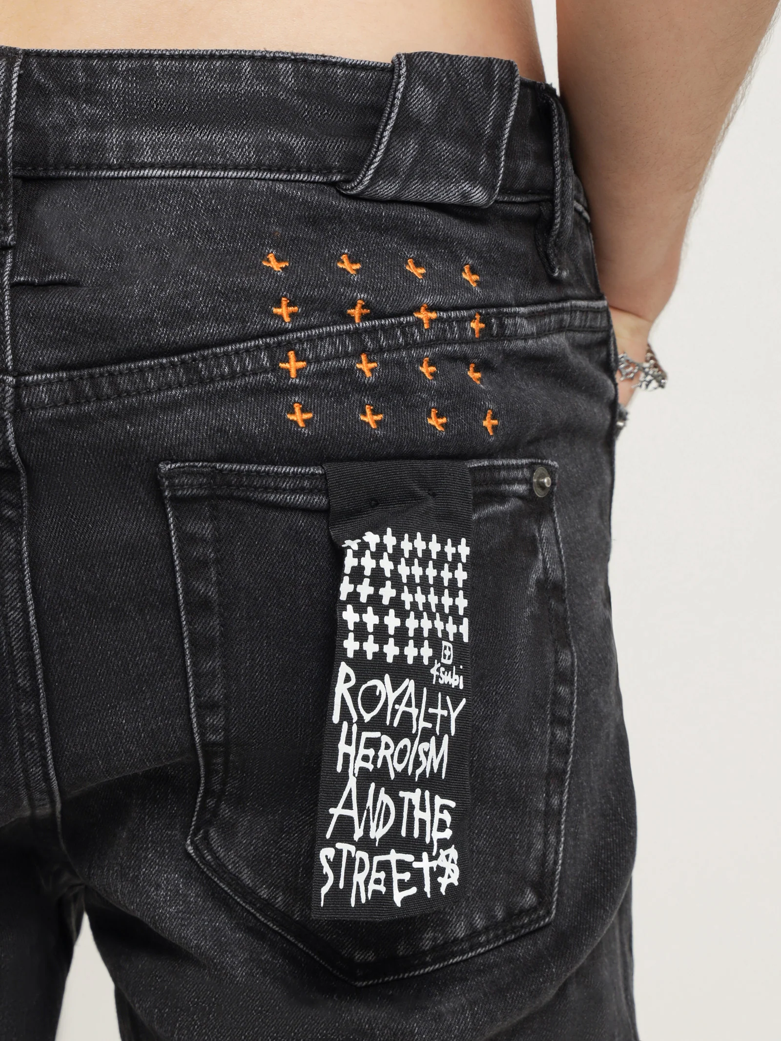 Hazlow Orange Jeans - Image 5