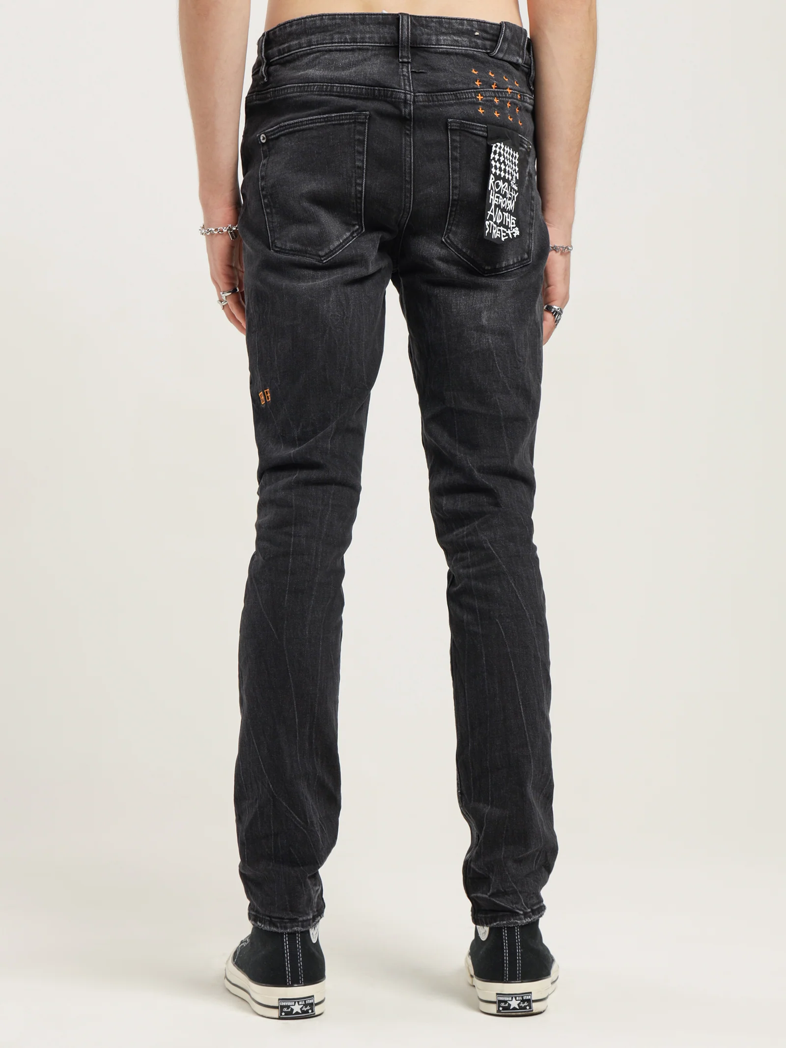 Hazlow Orange Jeans - Image 6