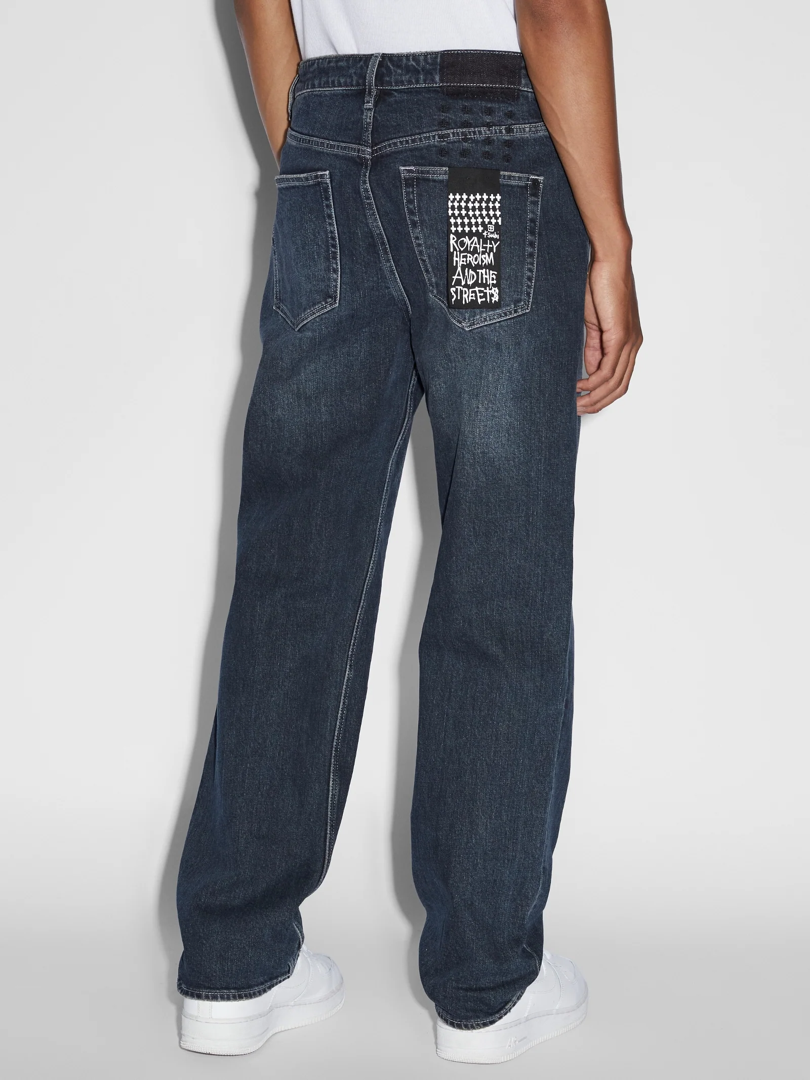 Hazlow Blue Blood Straight Jeans - Image 4