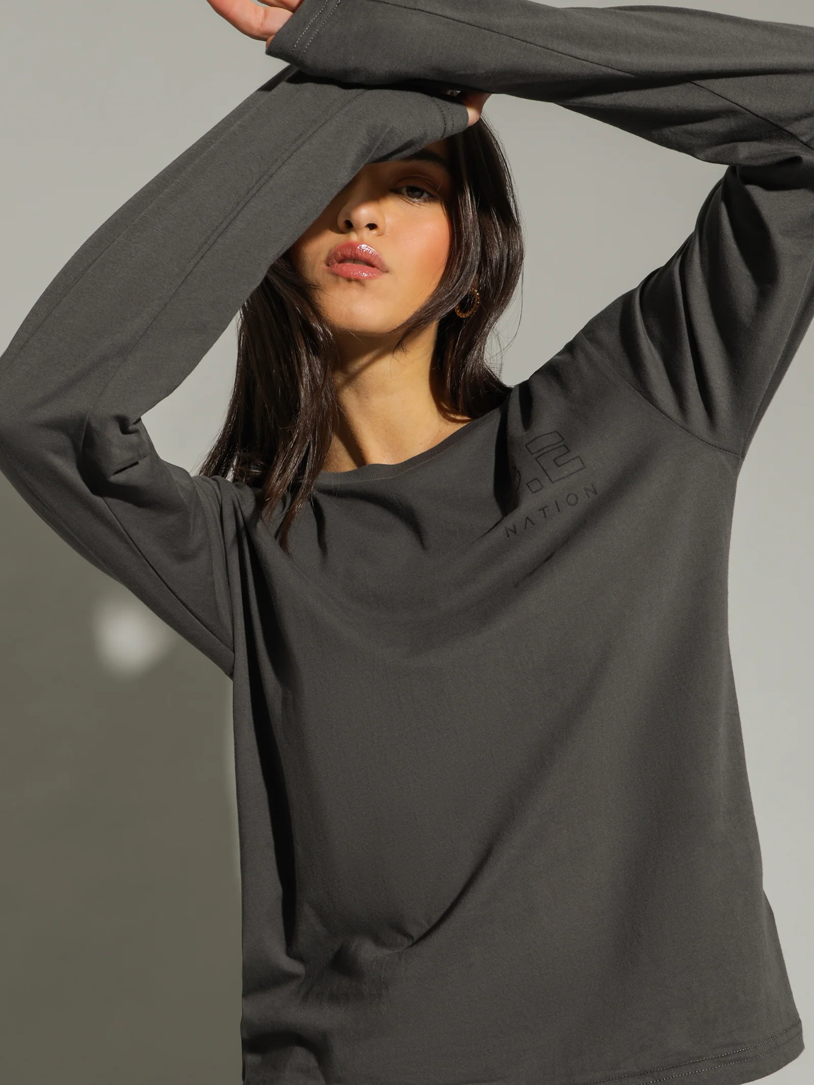 Heads Up Long Sleeve Top - Image 4