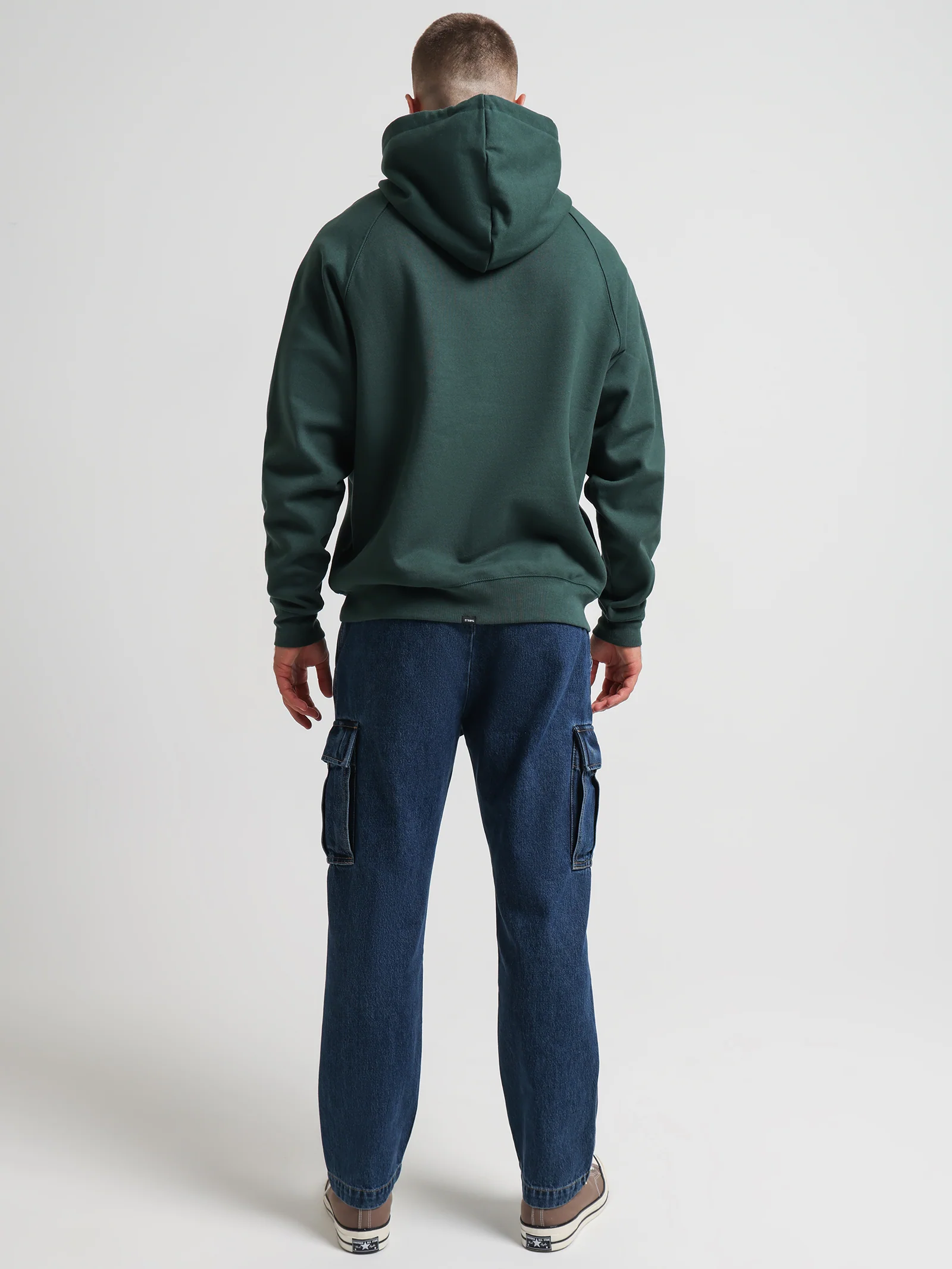 Heavy Strength Raglan Pull On Hood - Image 5