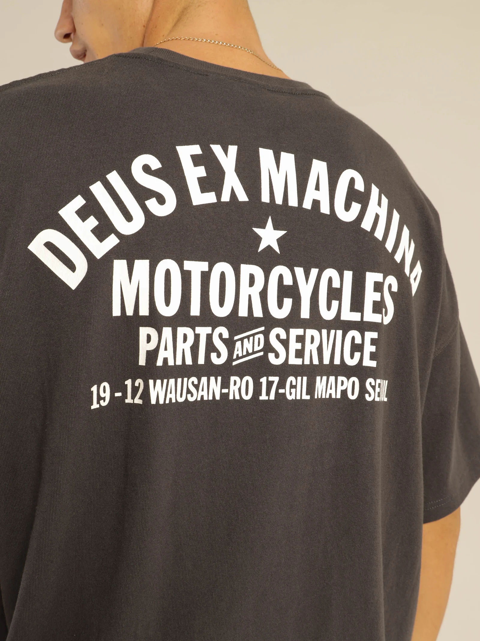 Heavyweight Box Fit Seoul Address T-Shirt - Image 6