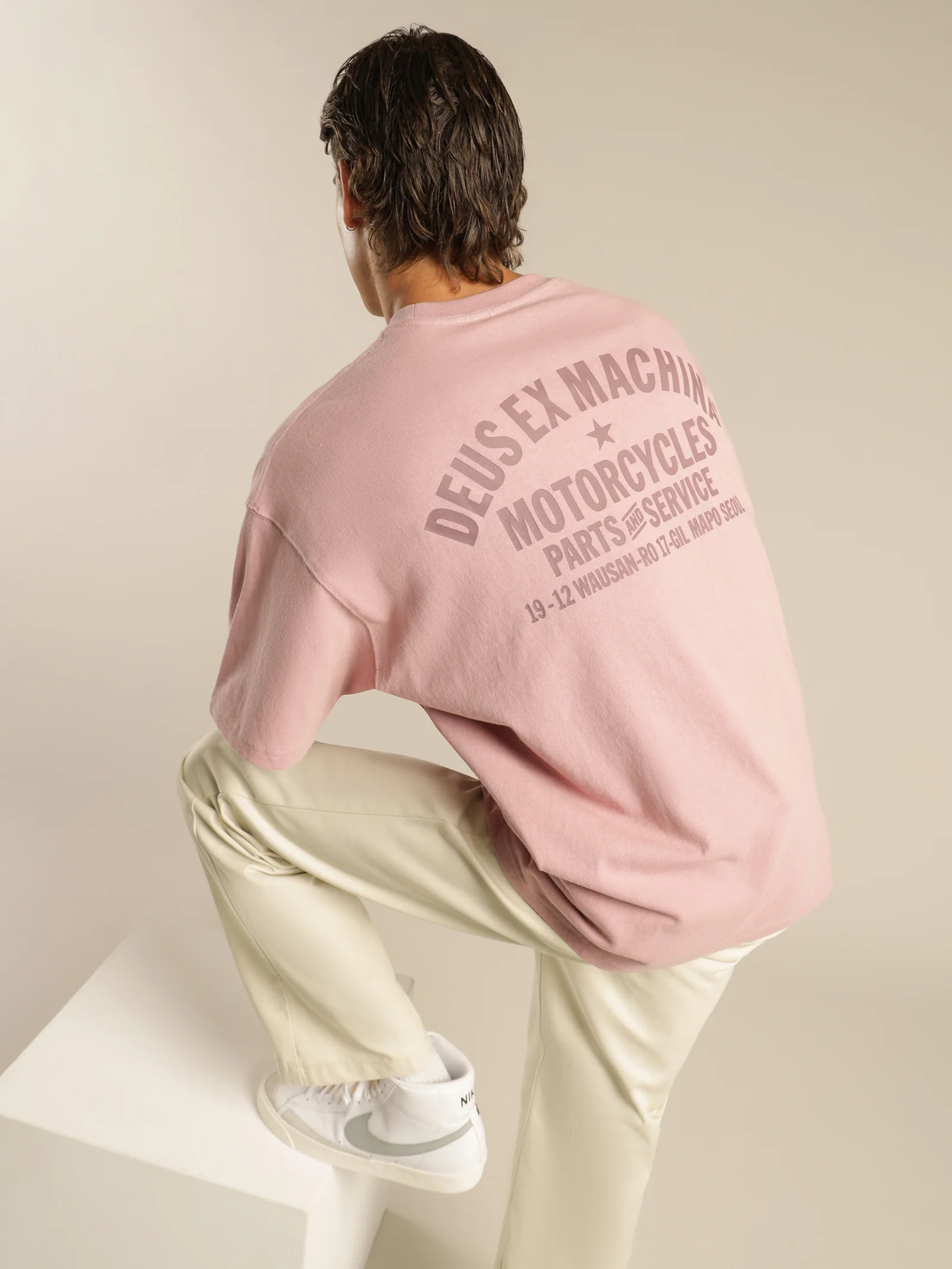 Heavyweight Box Fit Seoul Address T-Shirt - Image 2