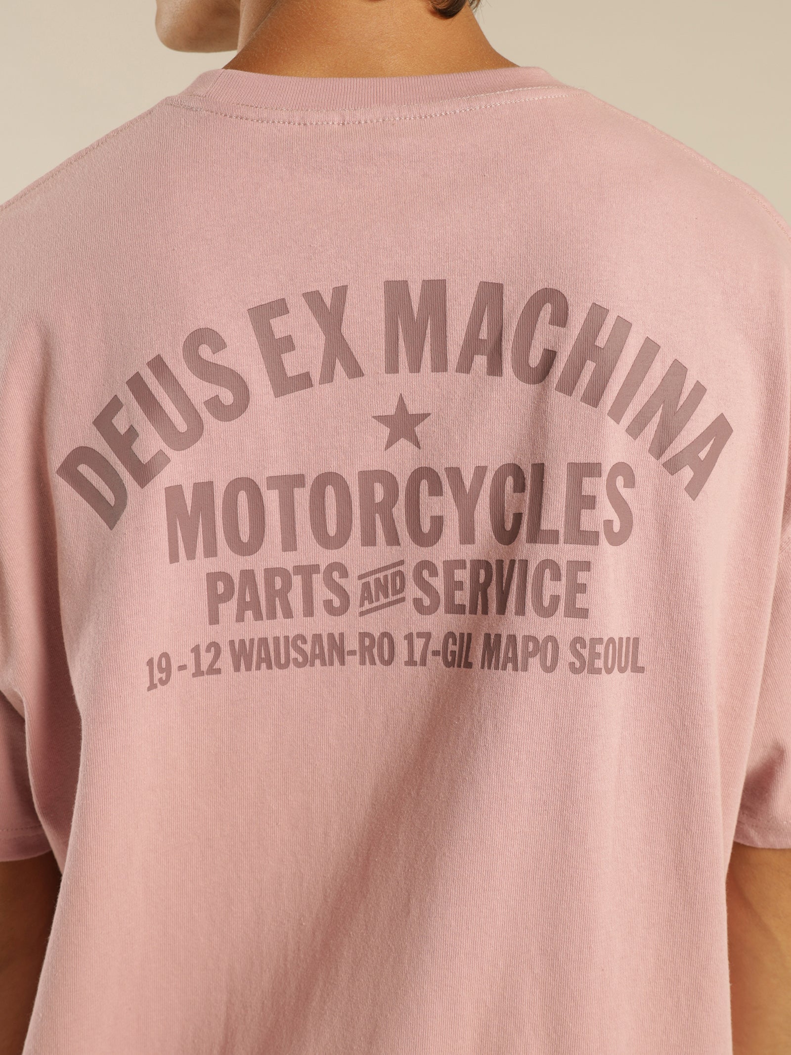 Heavyweight Box Fit Seoul Address T-Shirt - Image 7