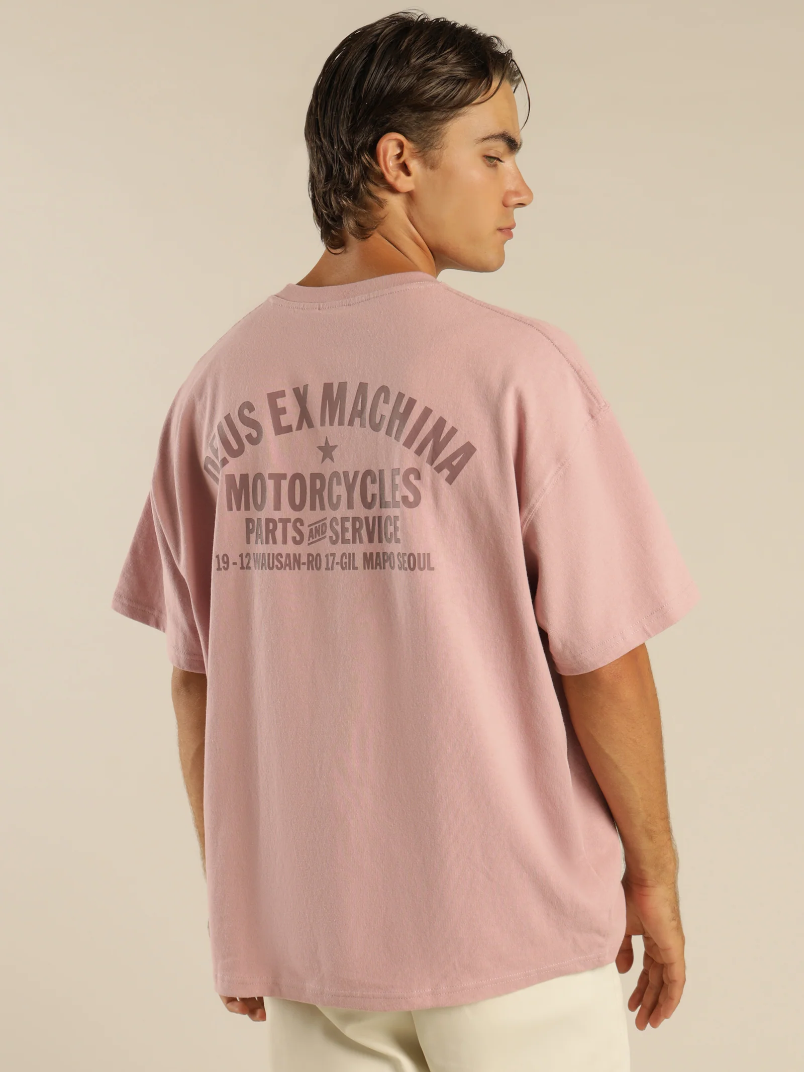 Heavyweight Box Fit Seoul Address T-Shirt - Image 8
