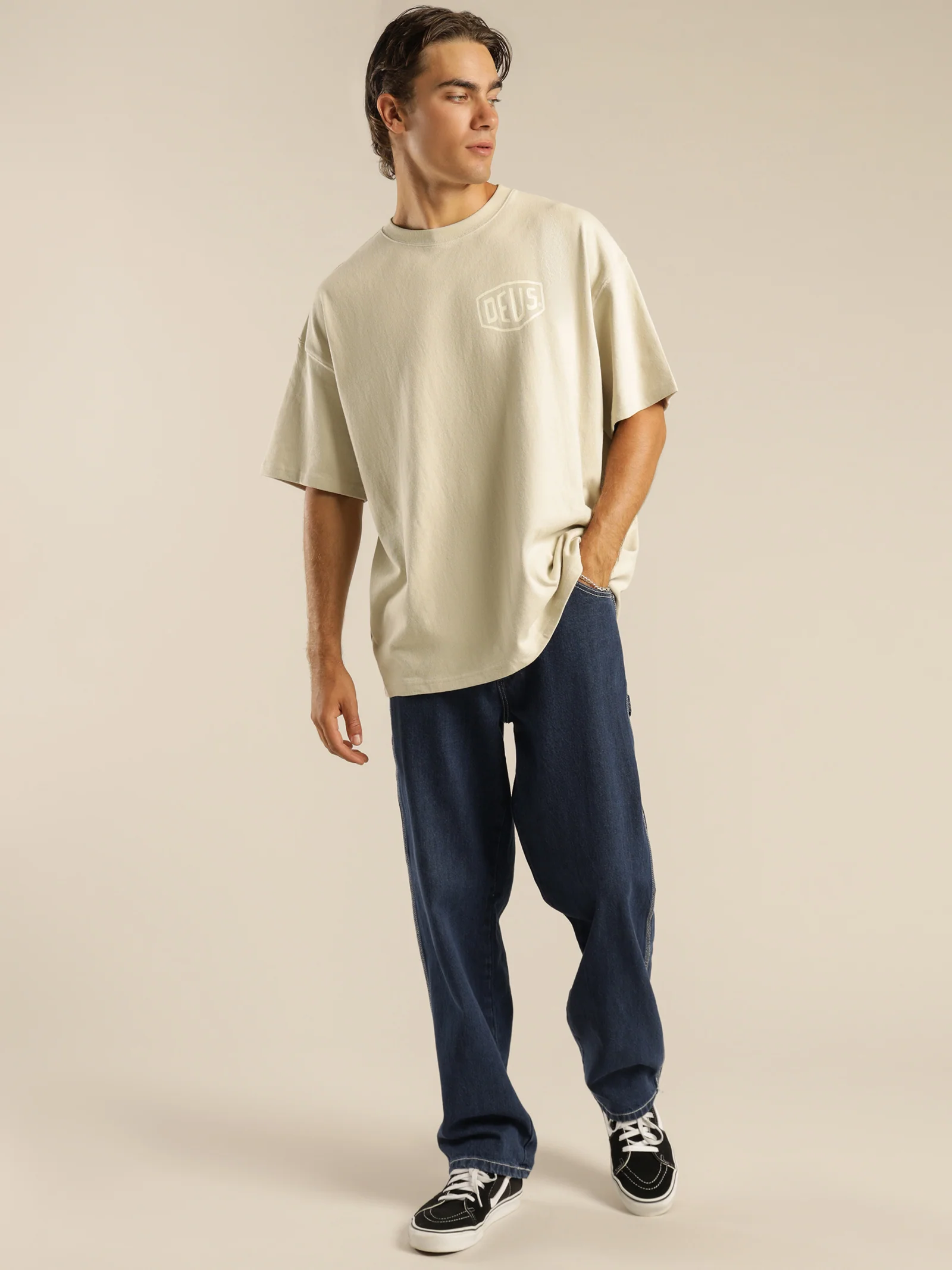 Heavyweight Box Fit Seoul Address T-Shirt - Image 3