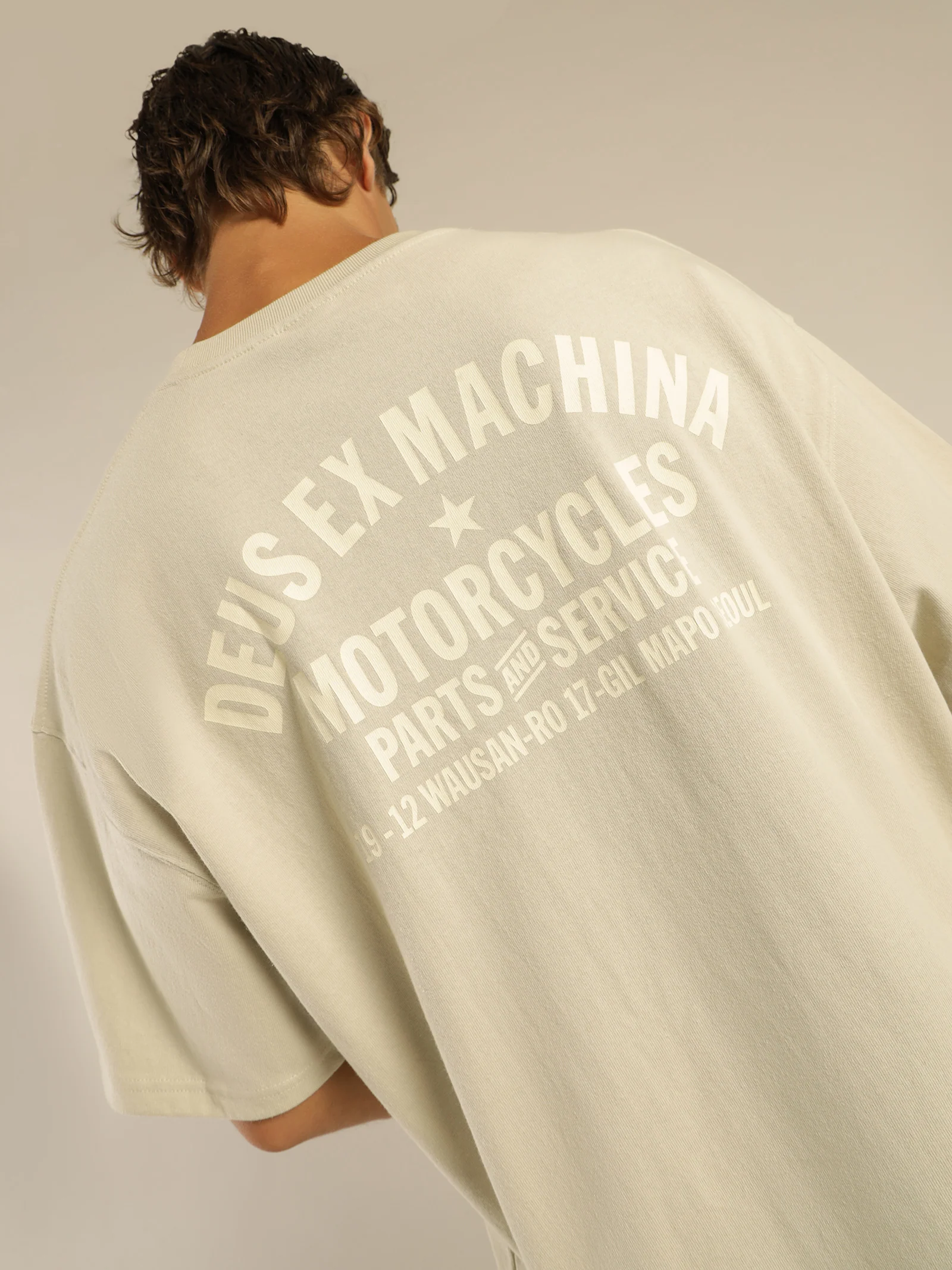 Heavyweight Box Fit Seoul Address T-Shirt - Image 4
