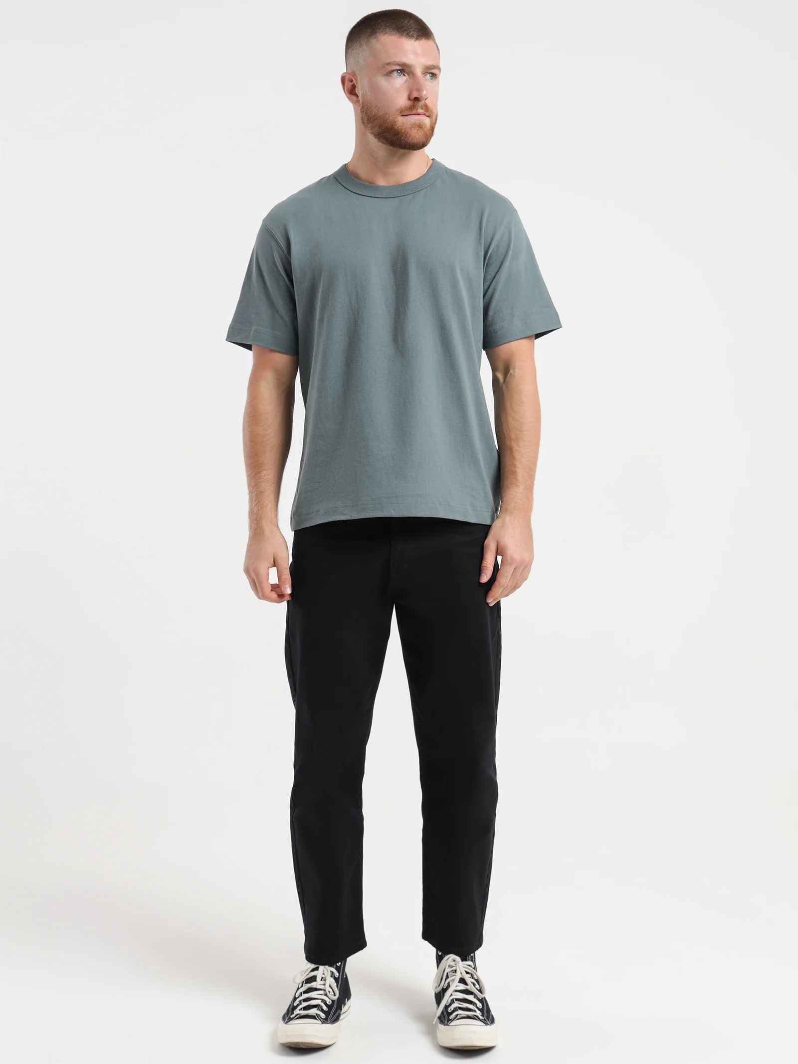 Heavyweight Crew T-Shirt - Image 2