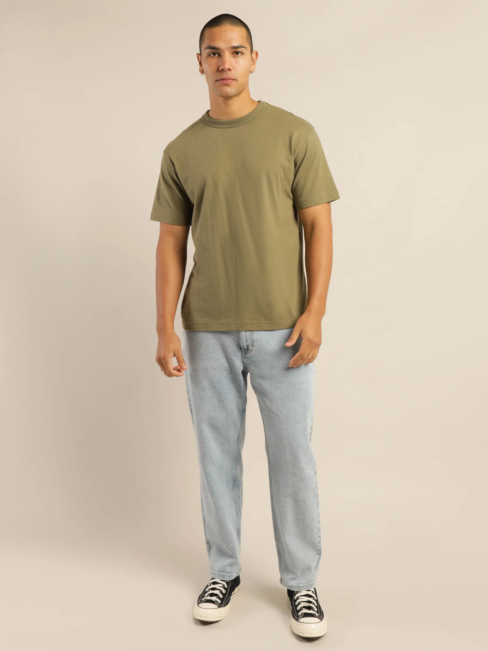 Heavyweight Crew T-Shirt - Image 2