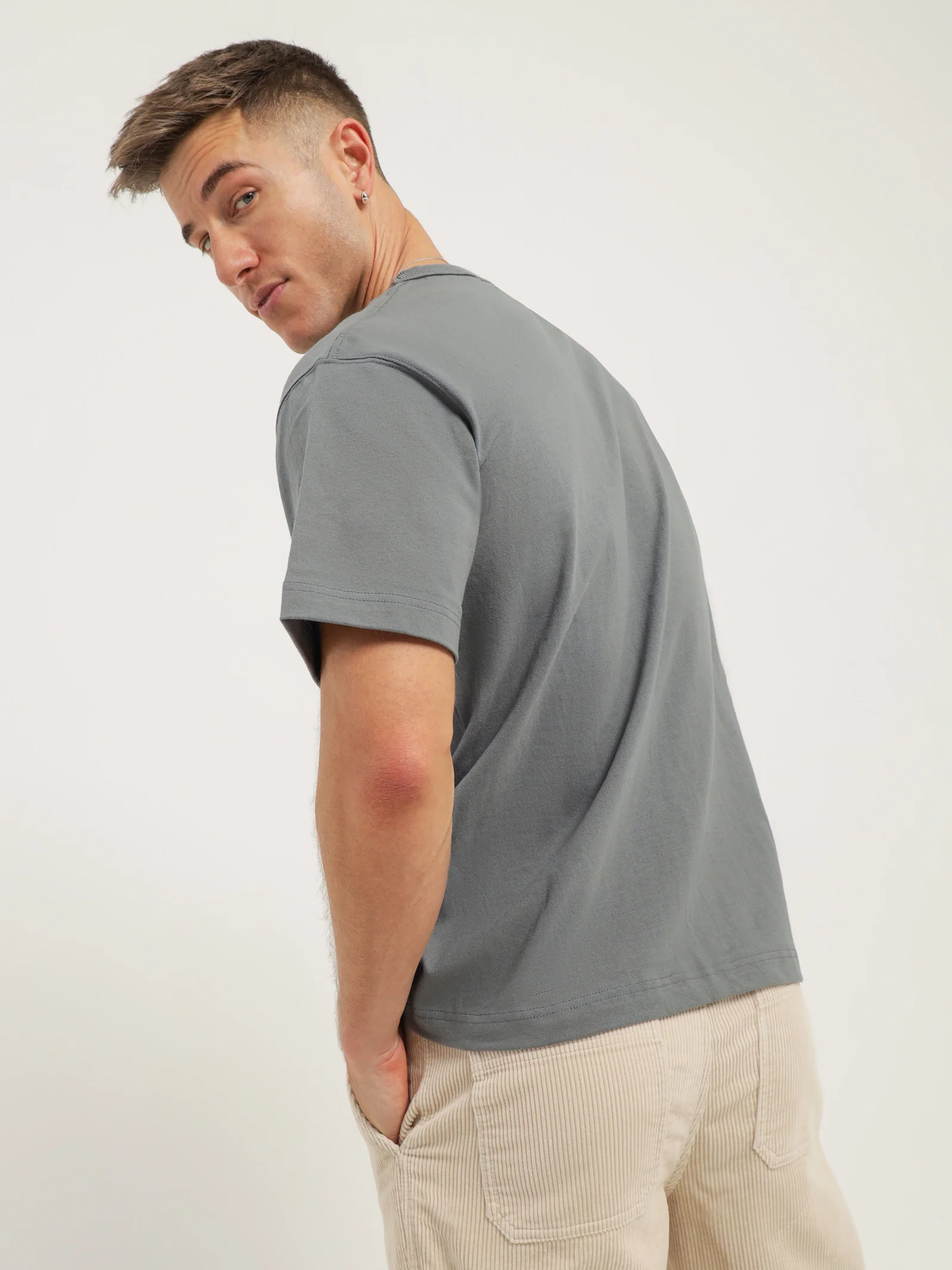 Heavyweight Crew T-Shirt - Image 4