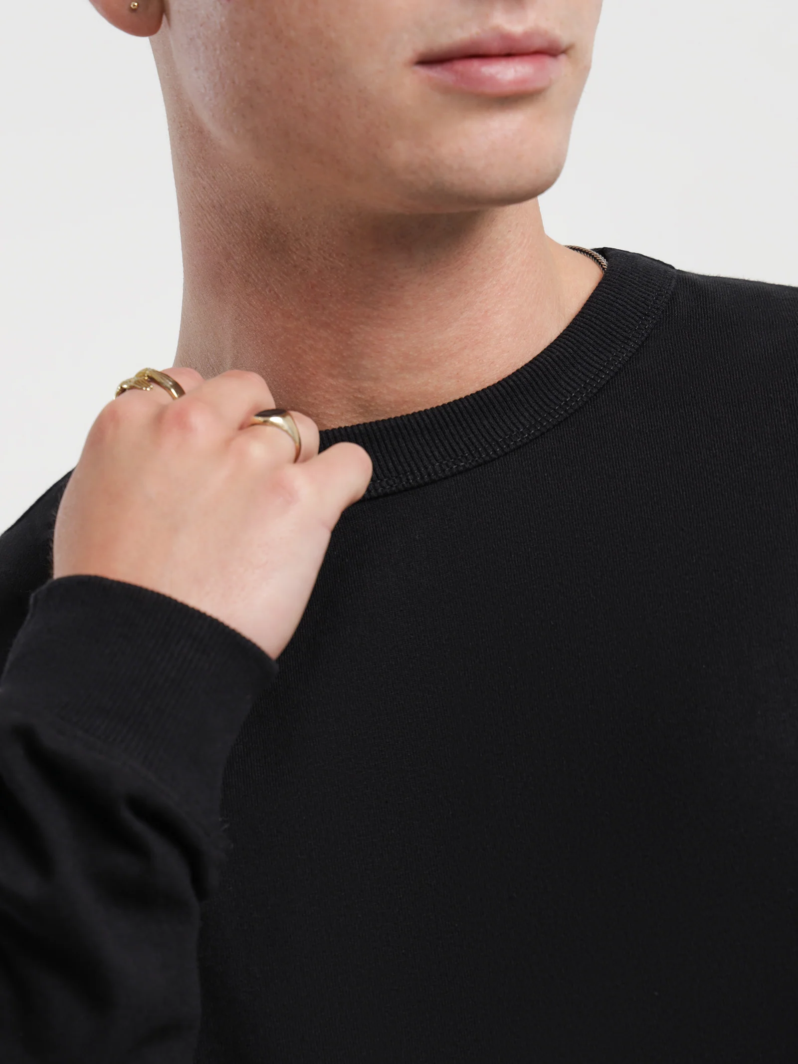 Heavyweight Long Sleeve Crew T-Shirt - Image 2