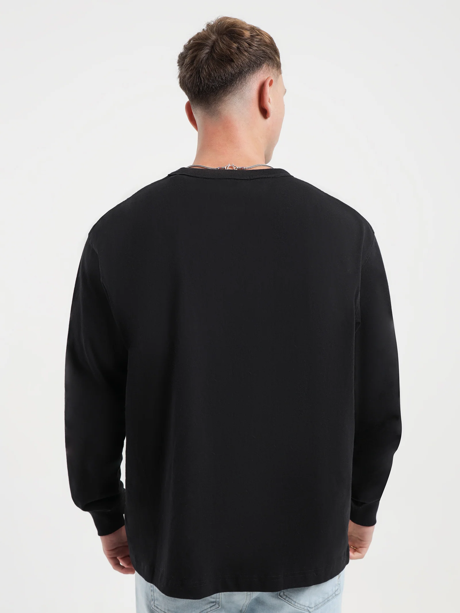Heavyweight Long Sleeve Crew T-Shirt - Image 4